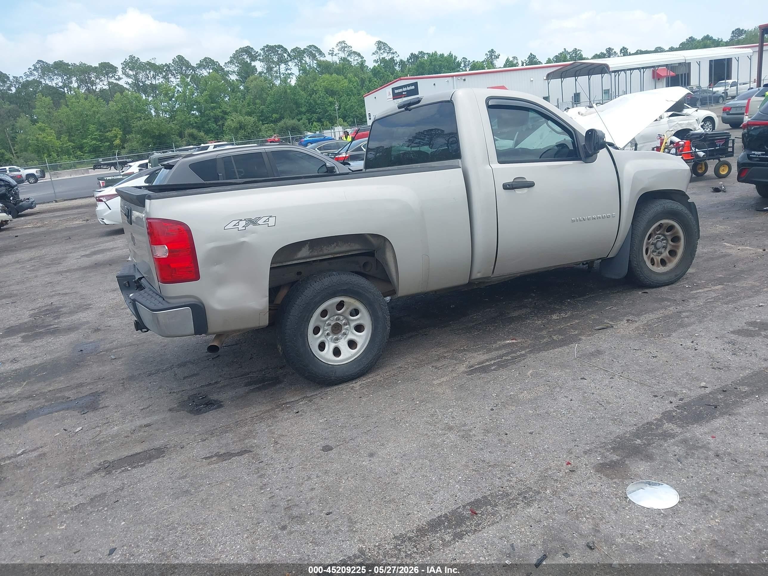 2008 Chevrolet Silverado 1500 Work Truck Gold vin: 1GCEK14X98Z199926