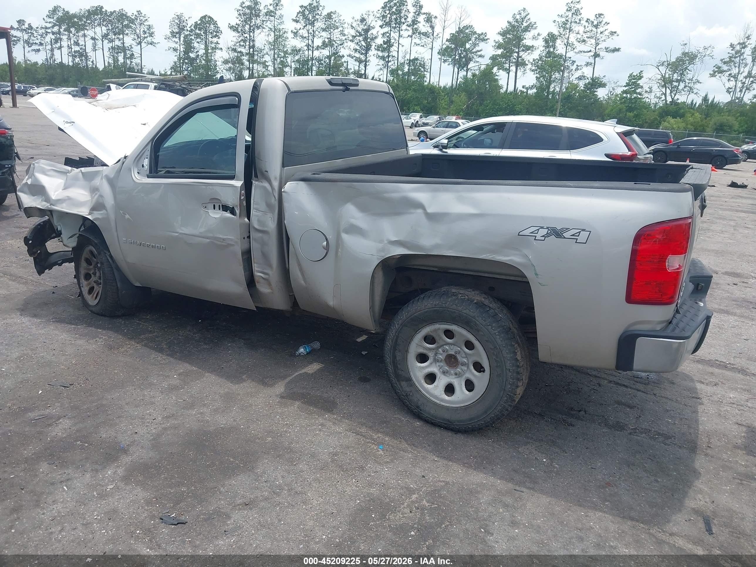 2008 Chevrolet Silverado 1500 Work Truck Gold vin: 1GCEK14X98Z199926
