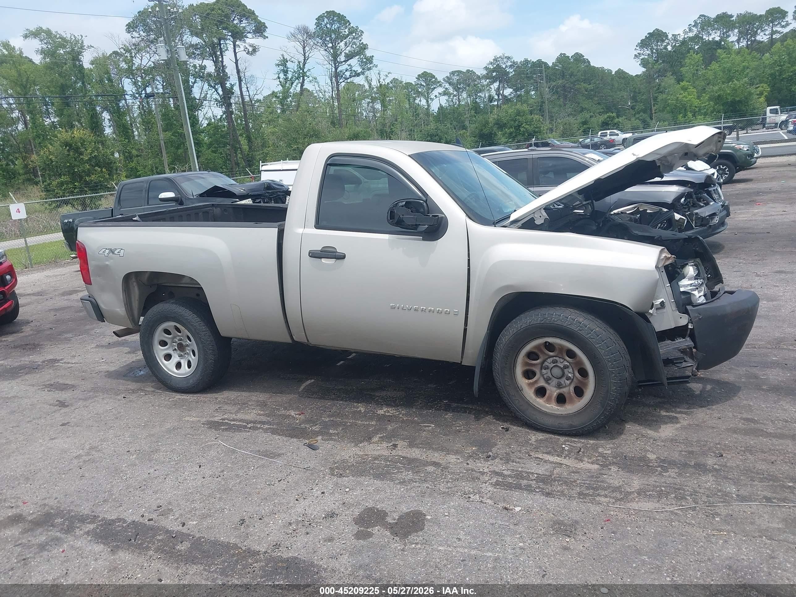 2008 Chevrolet Silverado 1500 Work Truck Gold vin: 1GCEK14X98Z199926