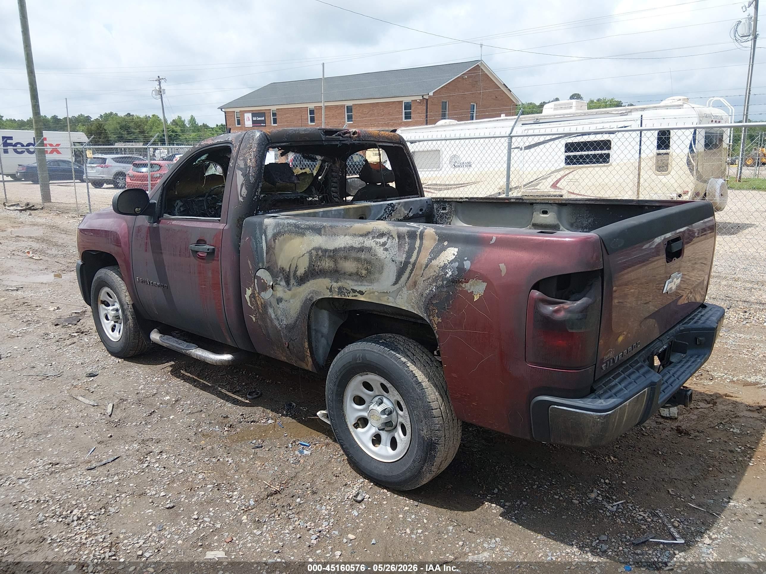 2009 Chevrolet Silverado 1500 Work Truck Burgundy vin: 1GCEK14X99Z217780