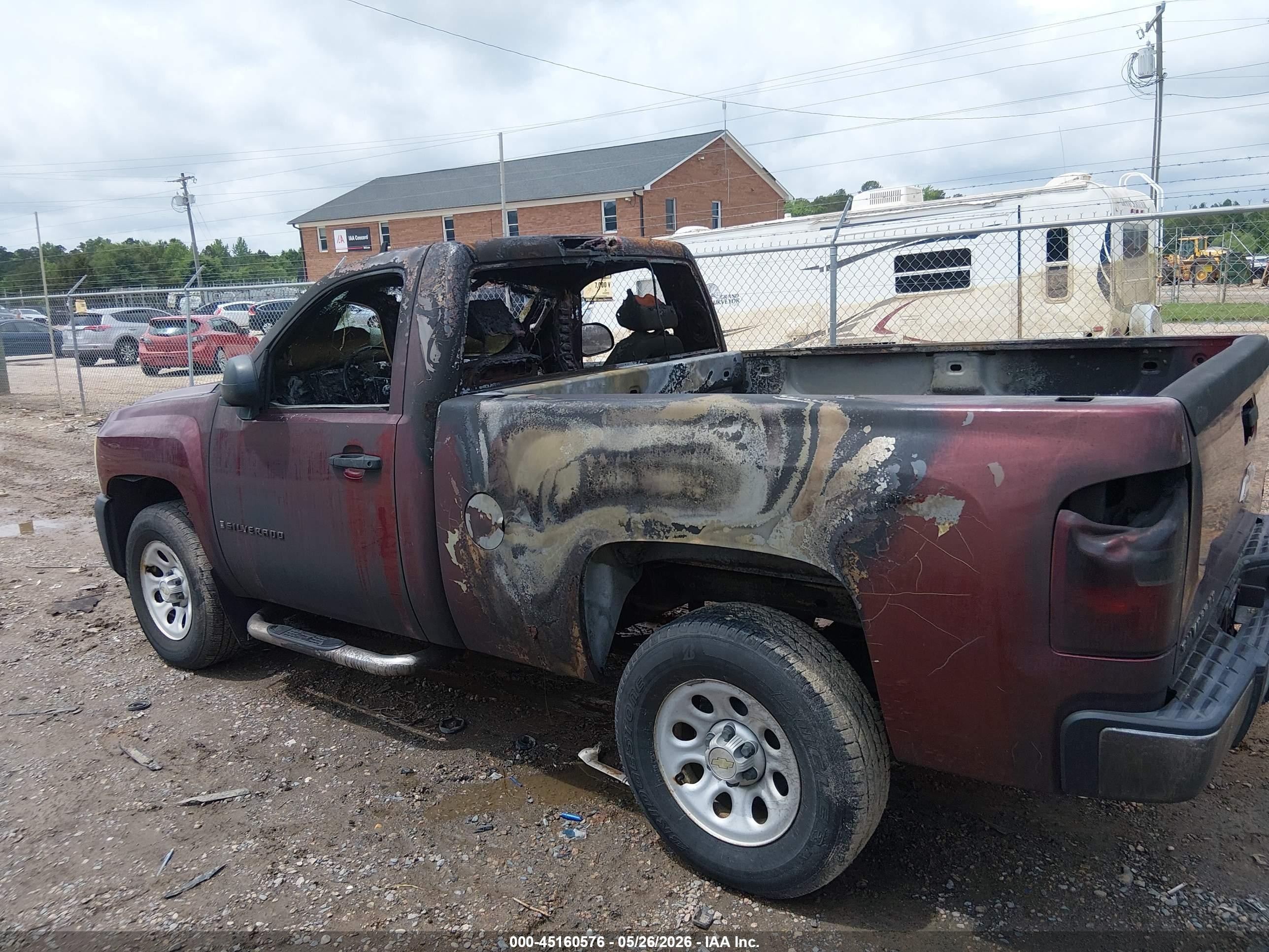 2009 Chevrolet Silverado 1500 Work Truck Burgundy vin: 1GCEK14X99Z217780