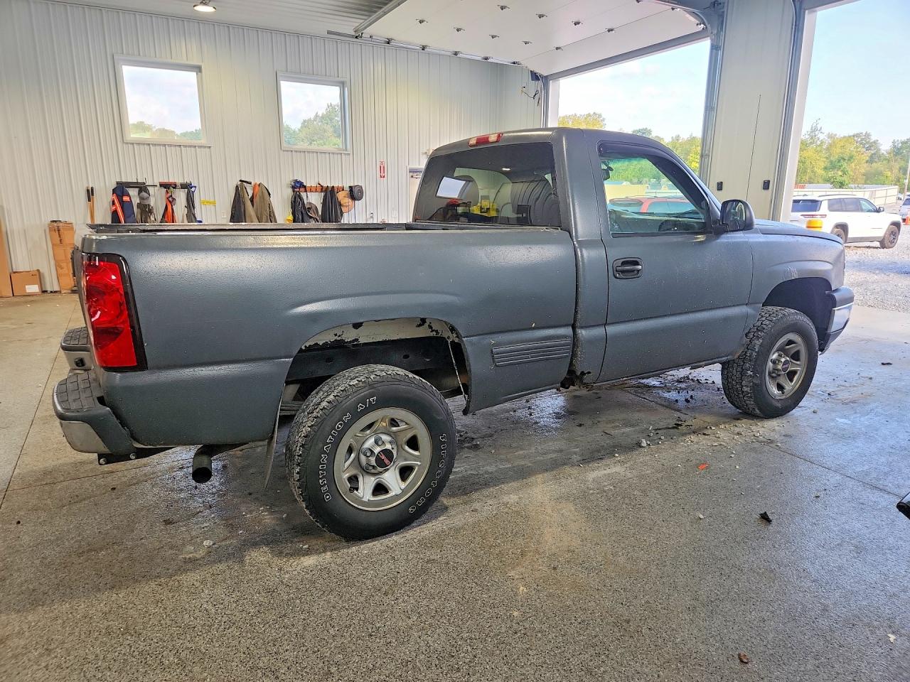 2006 Chevrolet Silverado K1500 Gray vin: 1GCEK14XX6Z150277