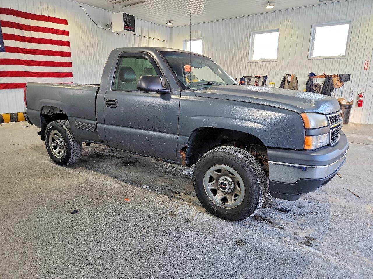 2006 Chevrolet Silverado K1500 Gray vin: 1GCEK14XX6Z150277