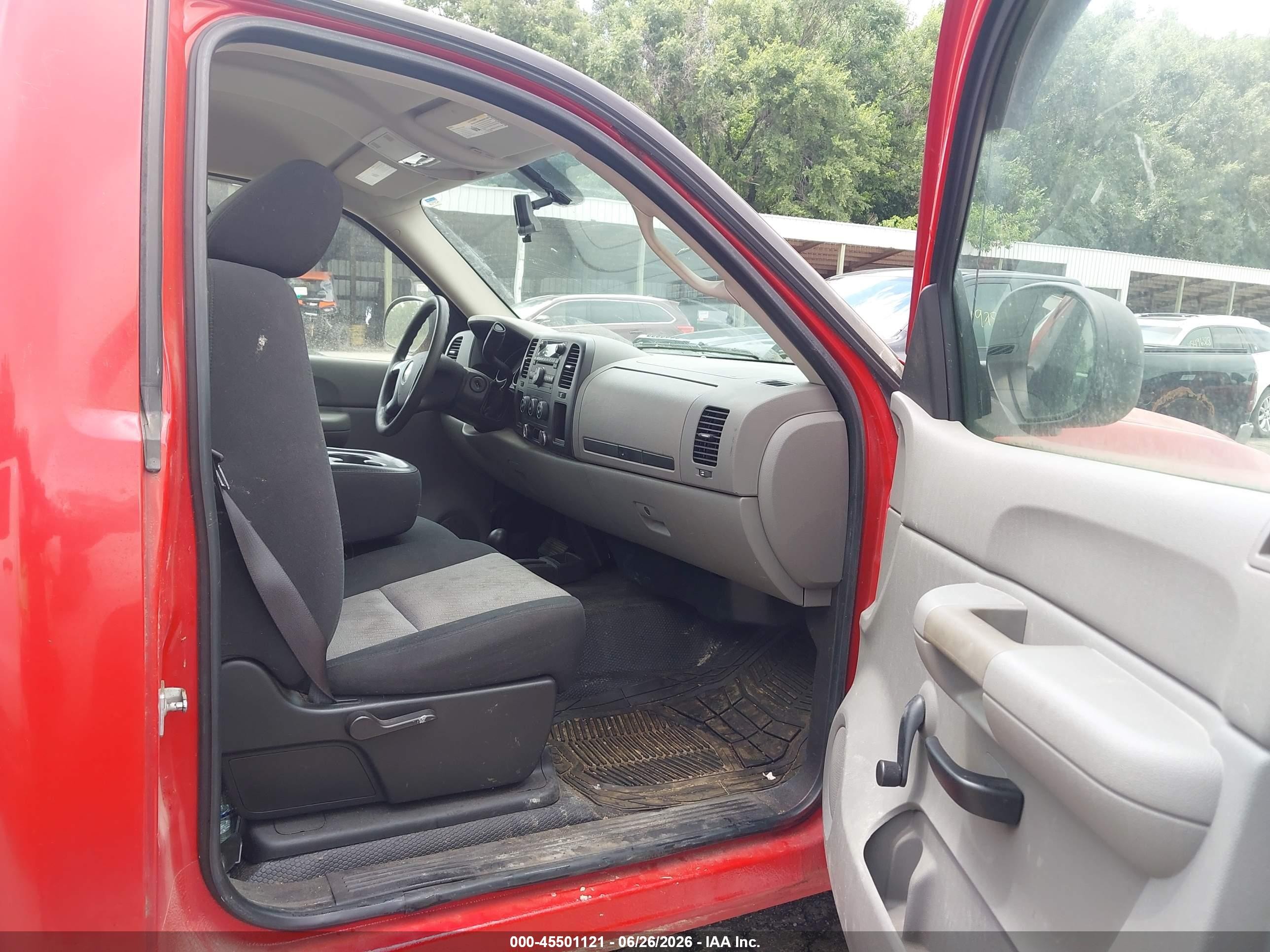 2008 Chevrolet Silverado 1500 Work Truck Red vin: 1GCEK14XX8Z118965