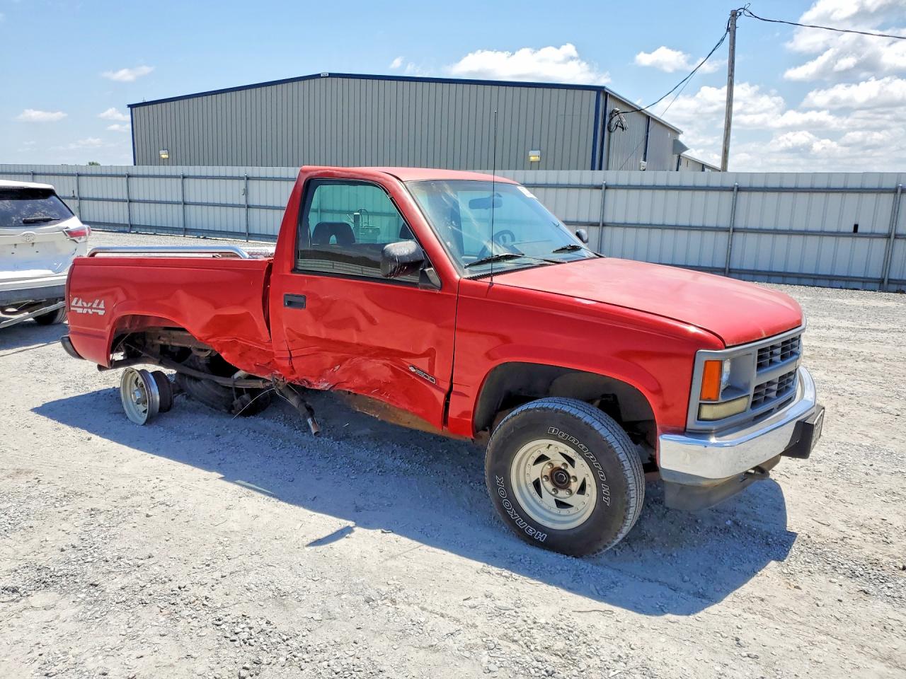 1994 Chevrolet Gmt-400 K1500 Red vin: 1GCEK14Z0RZ282969