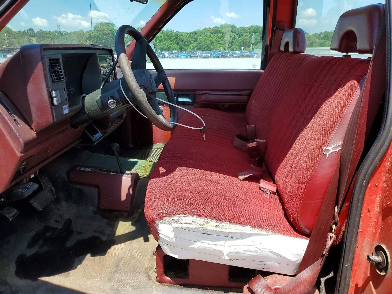 1994 Chevrolet Gmt-400 K1500 Red vin: 1GCEK14Z0RZ282969