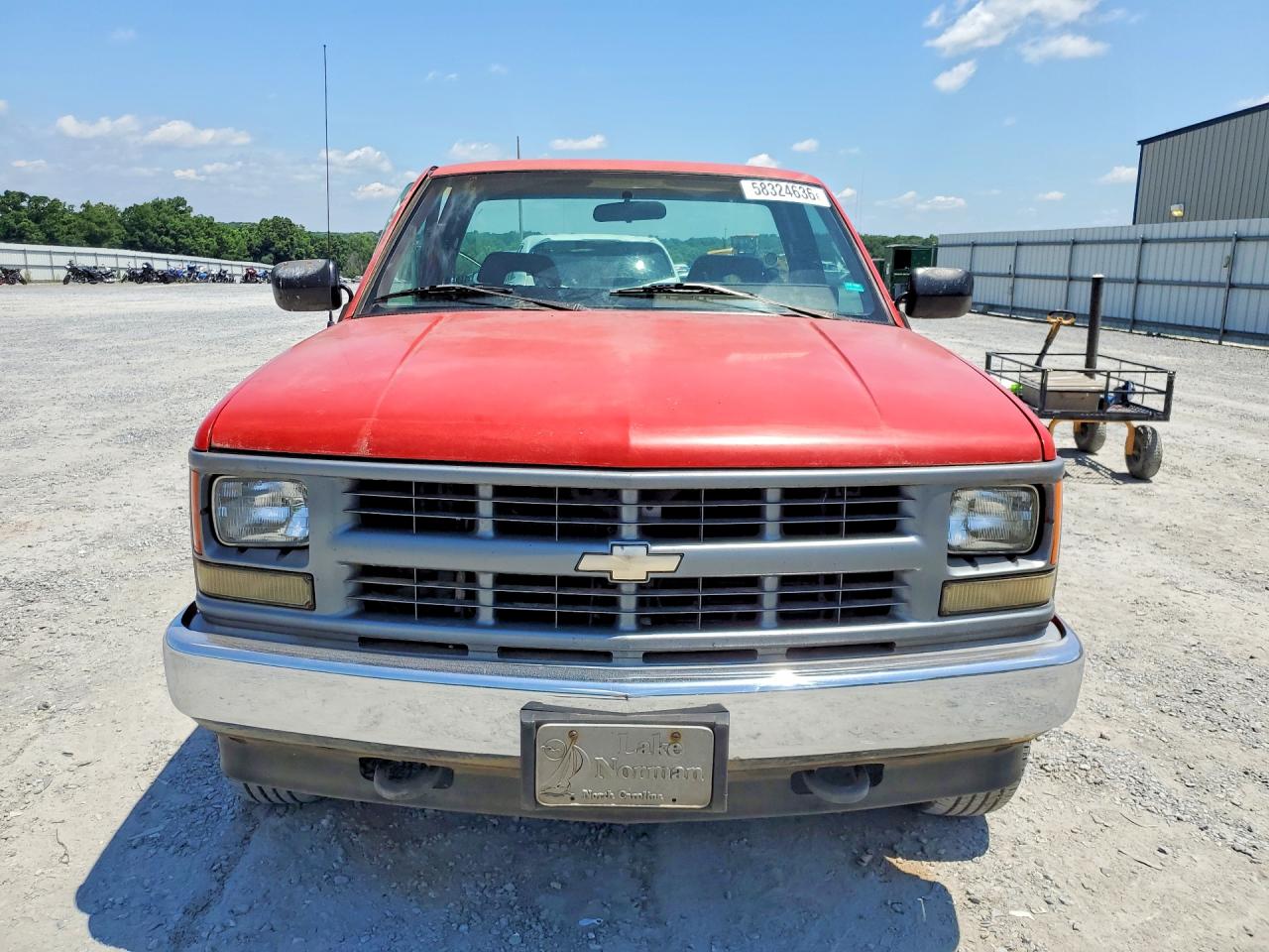 1994 Chevrolet Gmt-400 K1500 Red vin: 1GCEK14Z0RZ282969