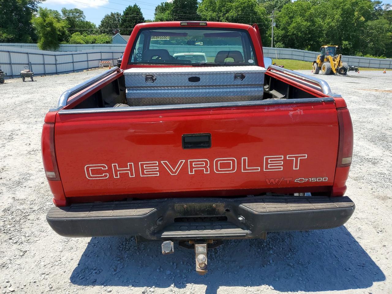 1994 Chevrolet Gmt-400 K1500 Red vin: 1GCEK14Z0RZ282969