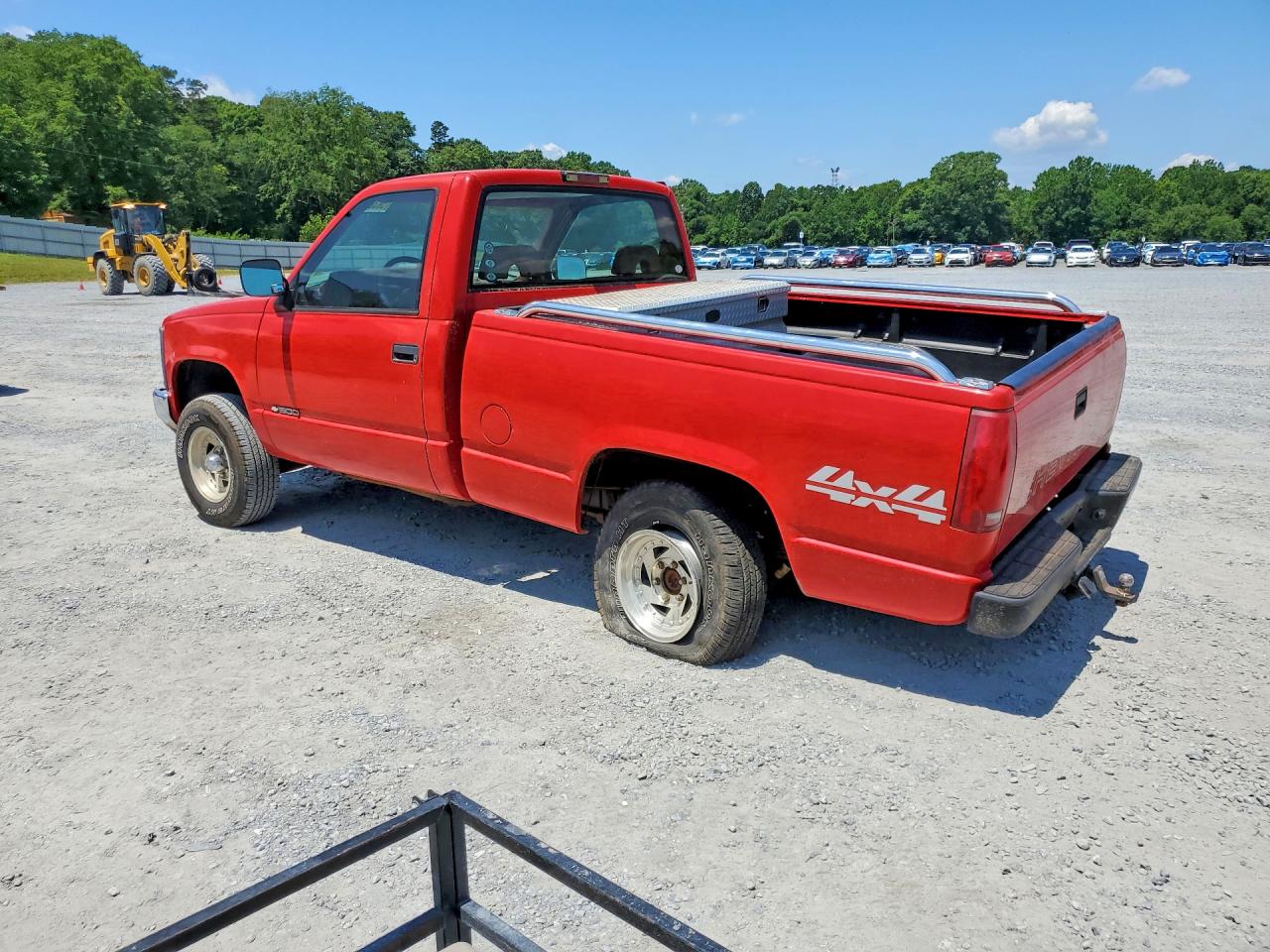 1994 Chevrolet Gmt-400 K1500 Red vin: 1GCEK14Z0RZ282969