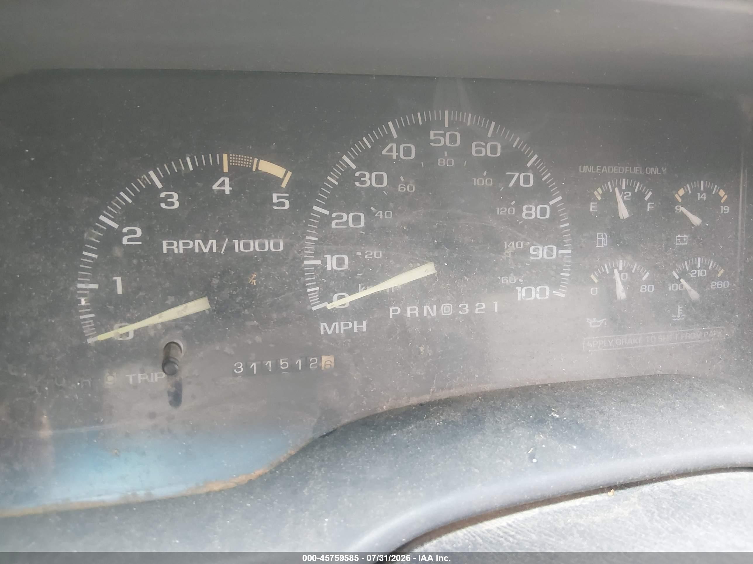 1995 Chevrolet Gmt-400 K1500 White vin: 1GCEK14Z2SZ273681