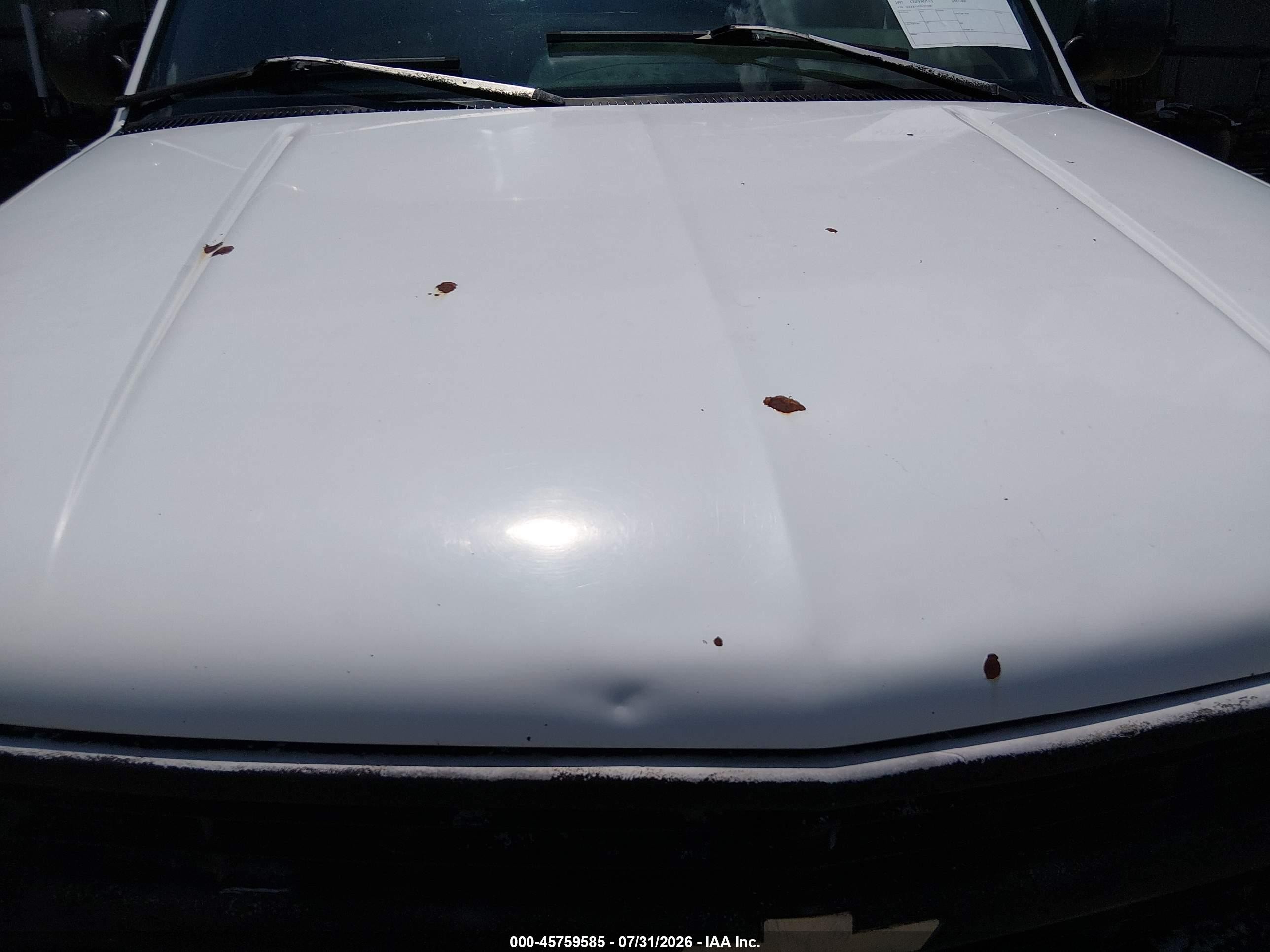 1995 Chevrolet Gmt-400 K1500 White vin: 1GCEK14Z2SZ273681