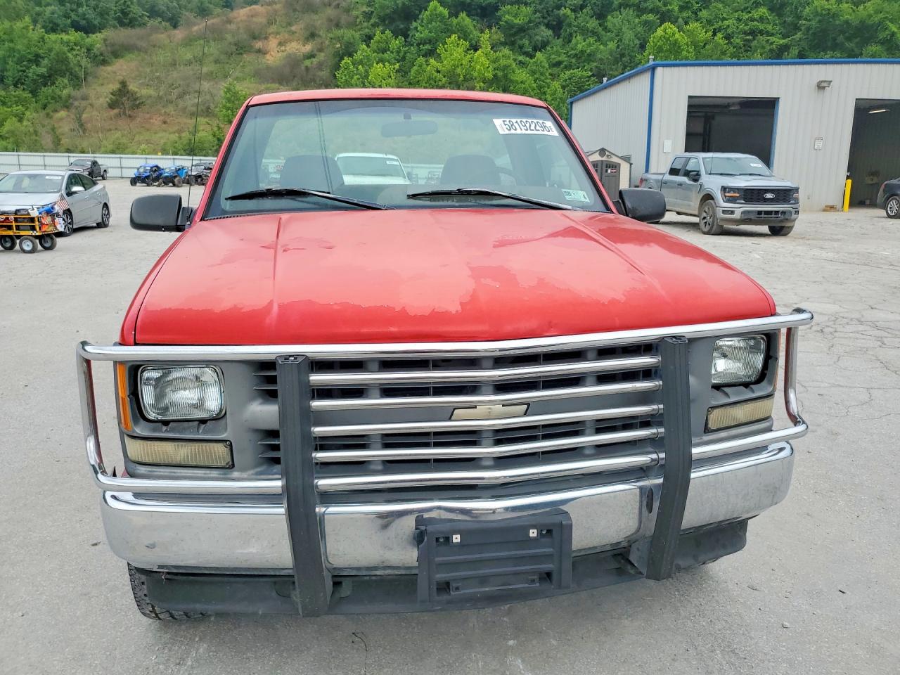 1995 Chevrolet Gmt-400 K1500 Red vin: 1GCEK14Z4SZ223428