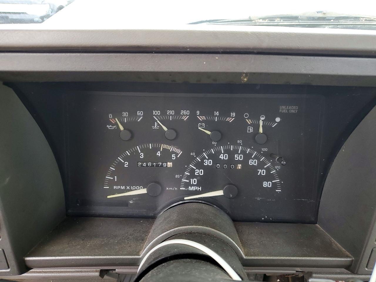 1992 Chevrolet Gmt-400 K1500 Gray vin: 1GCEK14Z5NE156818