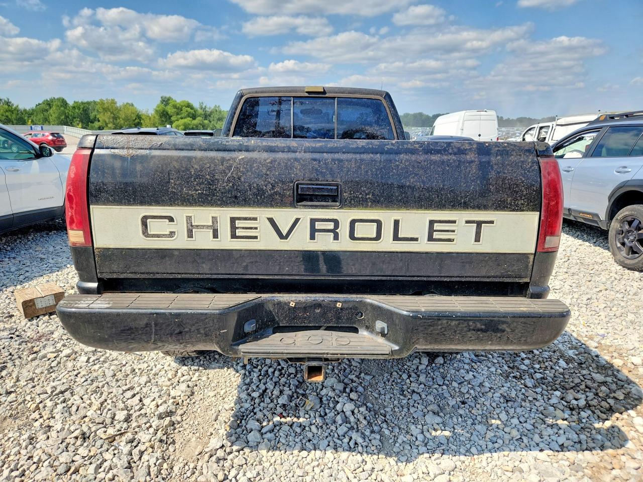 1993 Chevrolet Gmt-400 K1500 Black vin: 1GCEK14Z7PE151140