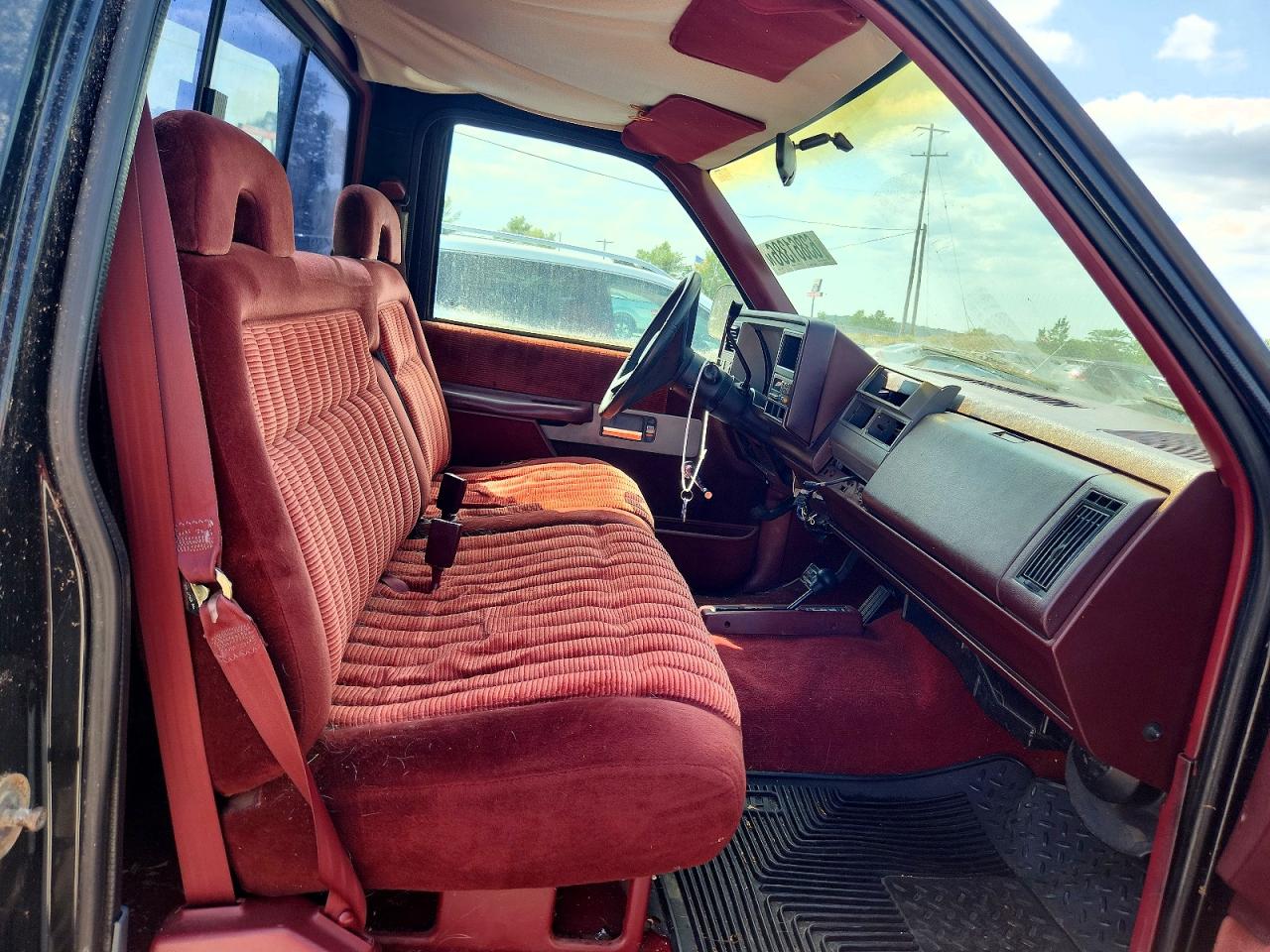 1993 Chevrolet Gmt-400 K1500 Black vin: 1GCEK14Z7PE151140