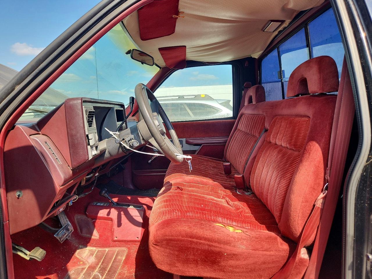 1993 Chevrolet Gmt-400 K1500 Black vin: 1GCEK14Z7PE151140