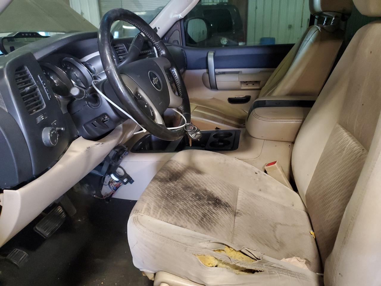 2007 Chevrolet Silverado K1500 Gray vin: 1GCEK19007Z517393