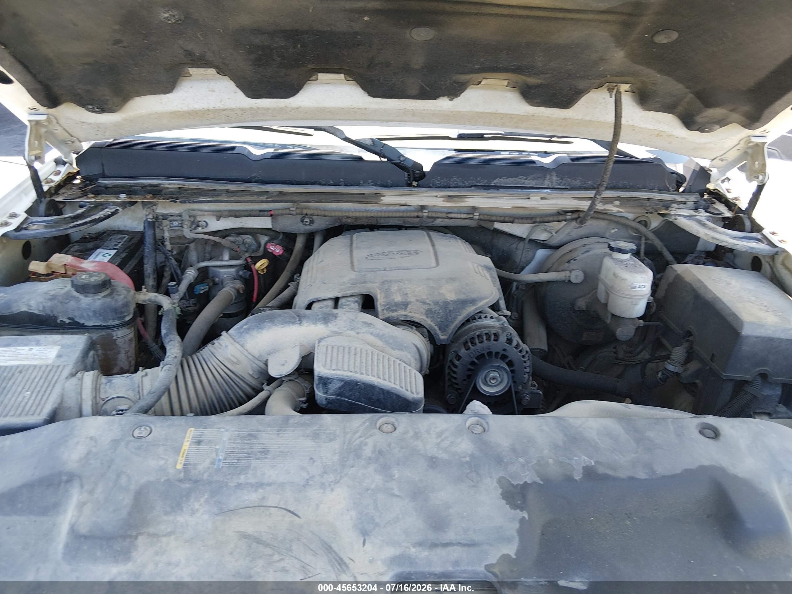 2007 Chevrolet Silverado 1500 Work Truck Белый vin: 1GCEK19007Z590926