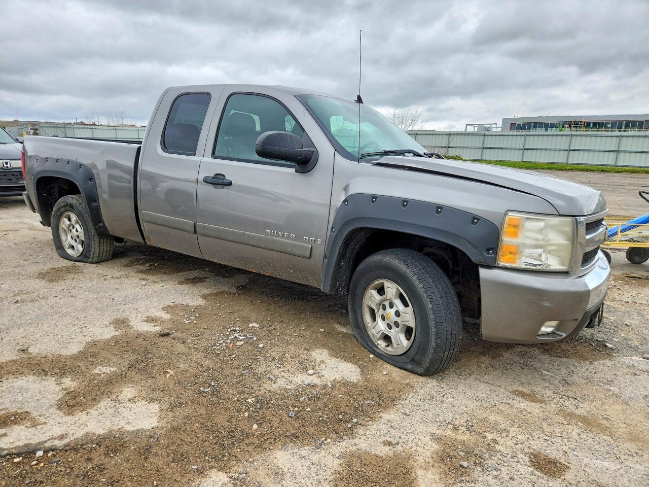 2008 Chevrolet Silverado K1500 Gray vin: 1GCEK19008Z296296