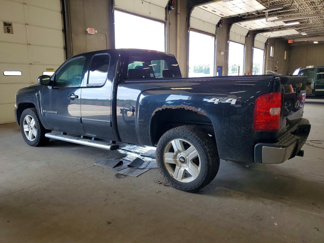 2007 Chevrolet Silverado 1500 Black vin: 1GCEK19017Z563864