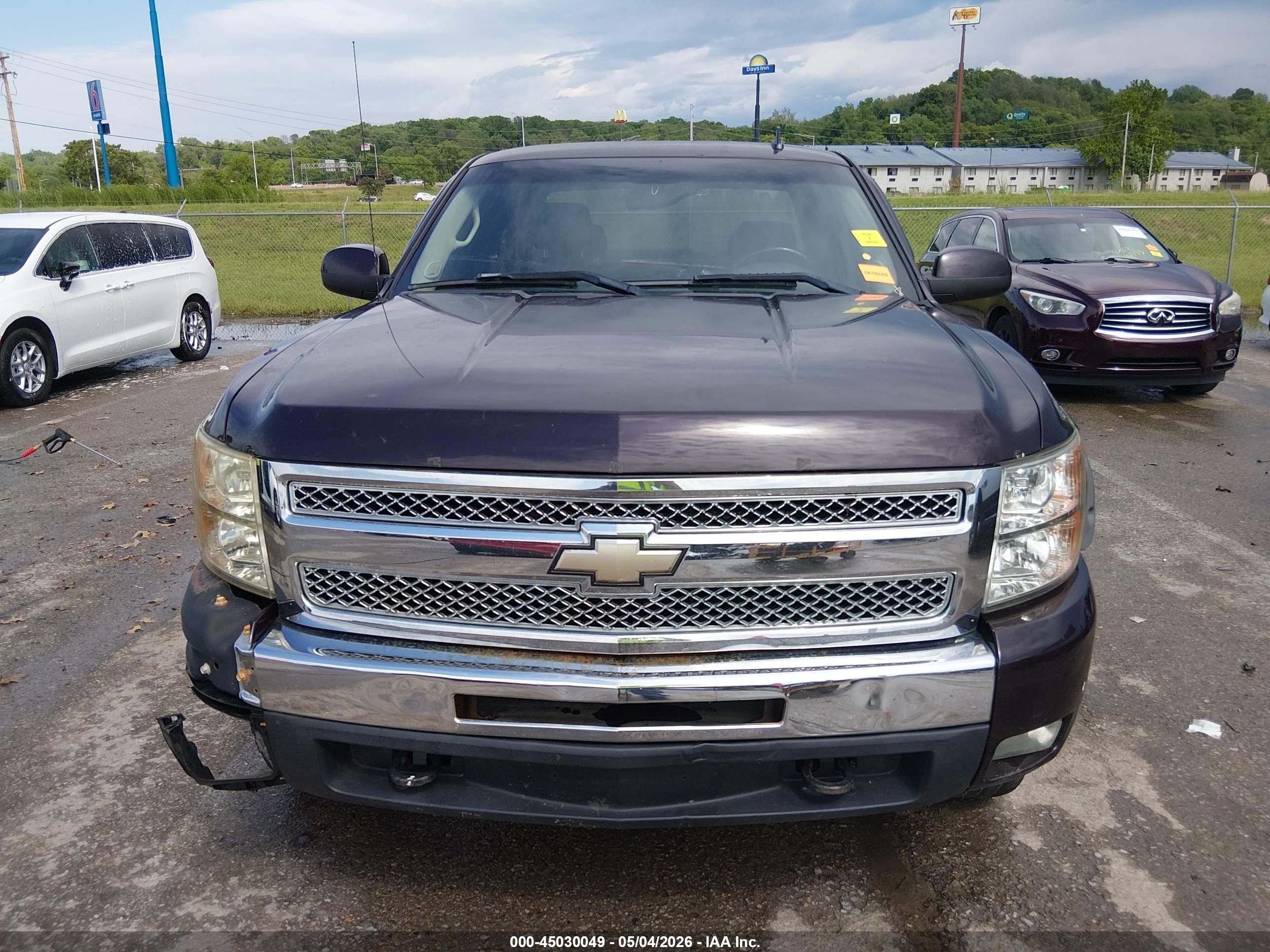 2008 Chevrolet Silverado 1500 Ltz Purple vin: 1GCEK19018Z273061