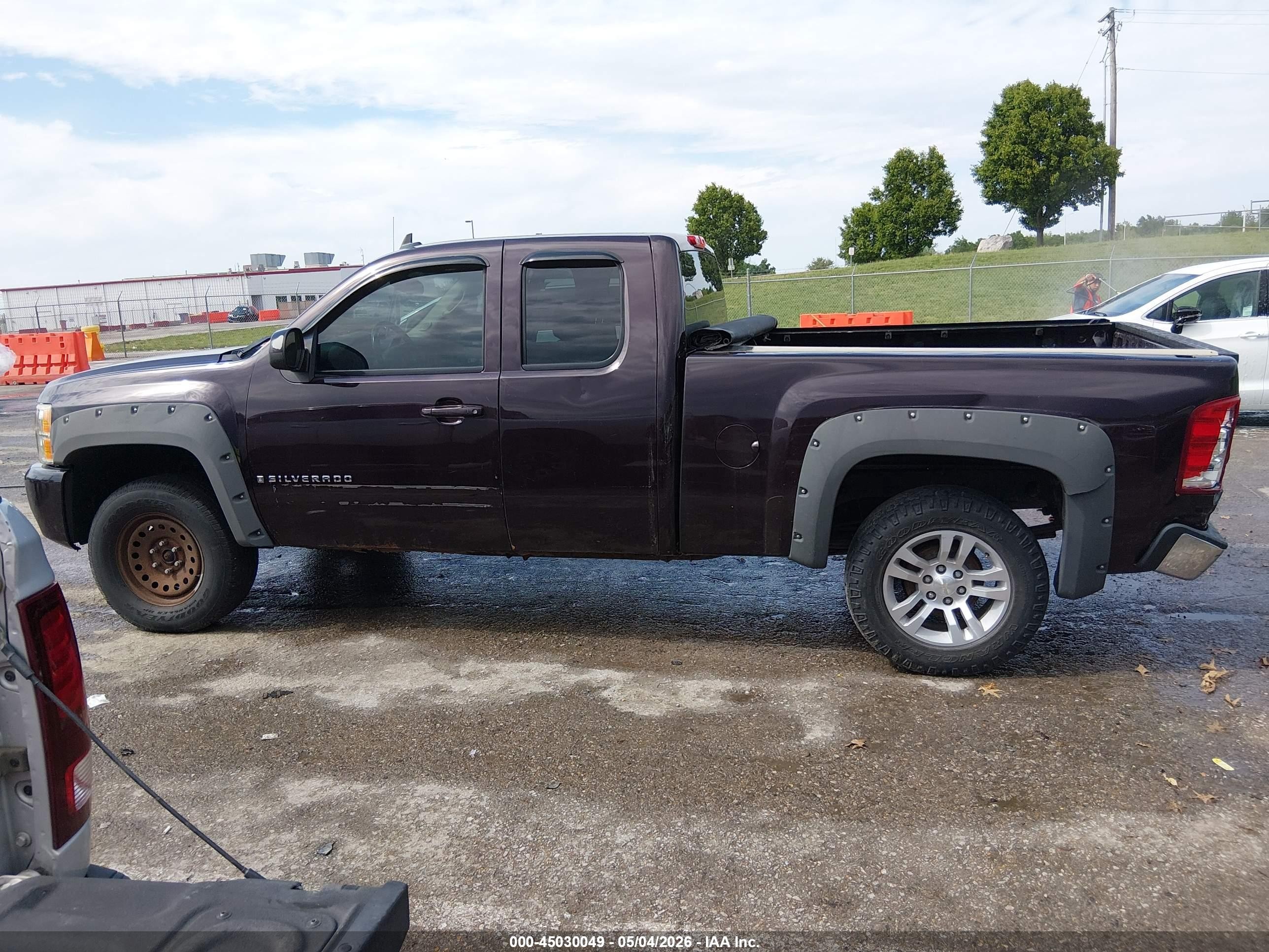 2008 Chevrolet Silverado 1500 Ltz Purple vin: 1GCEK19018Z273061