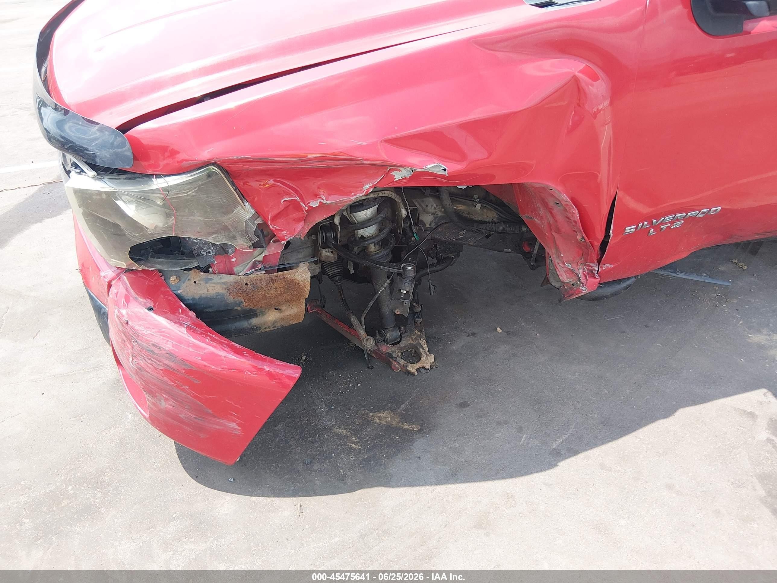 2008 Chevrolet Silverado 1500 Ltz Red vin: 1GCEK19028Z146173