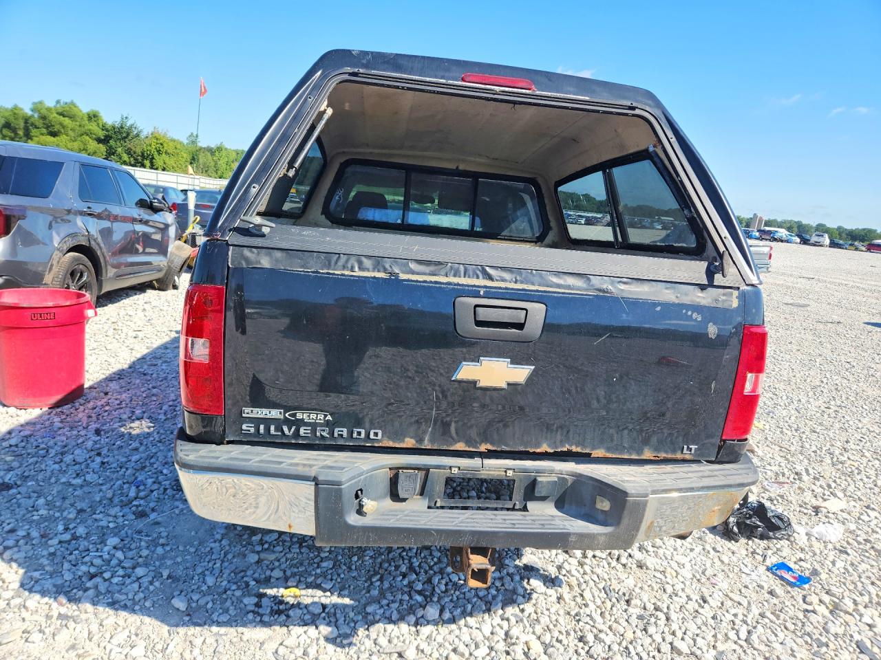 2008 Chevrolet Silverado K1500 Black vin: 1GCEK19028Z263221