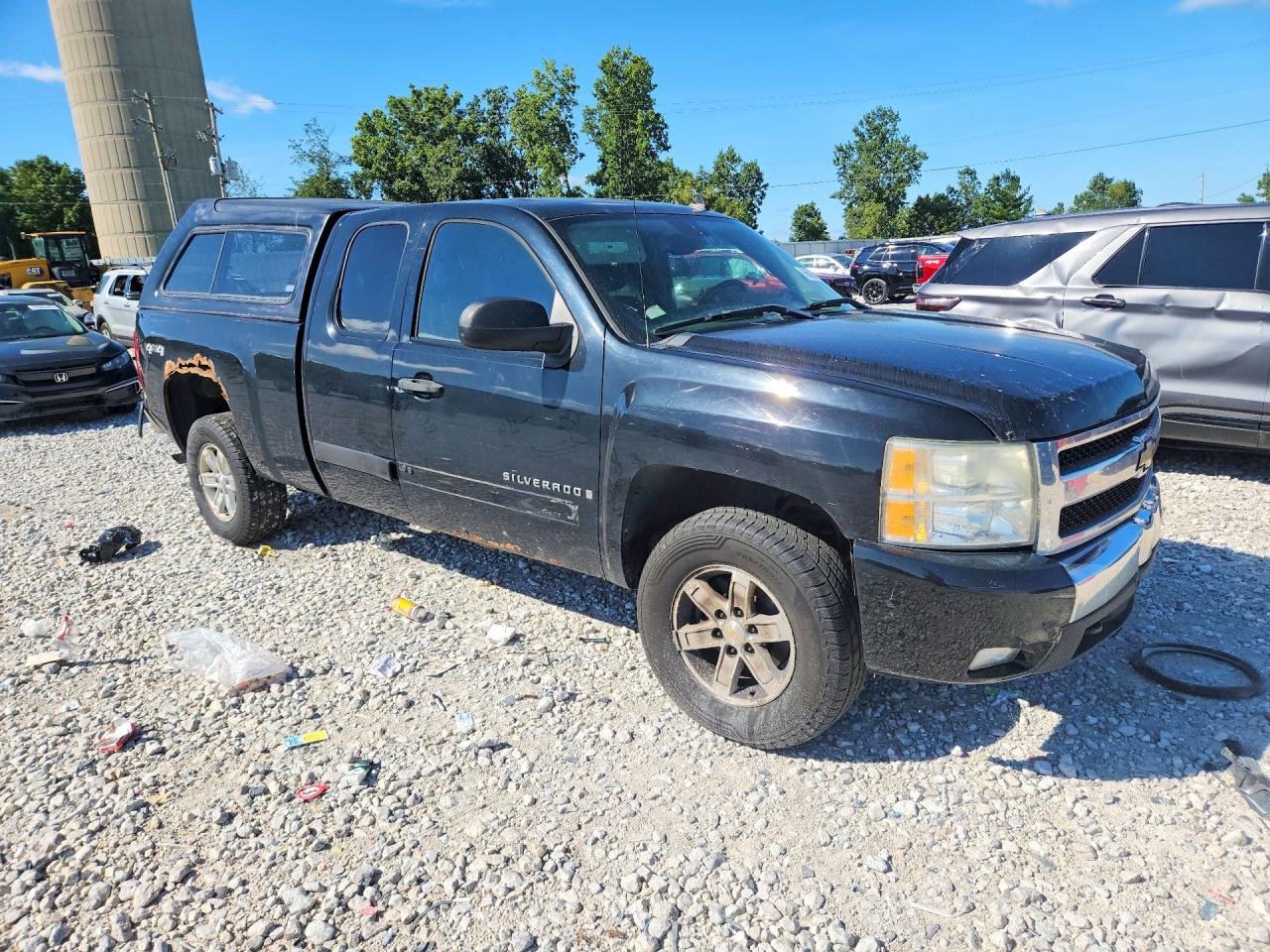 2008 Chevrolet Silverado K1500 Black vin: 1GCEK19028Z263221