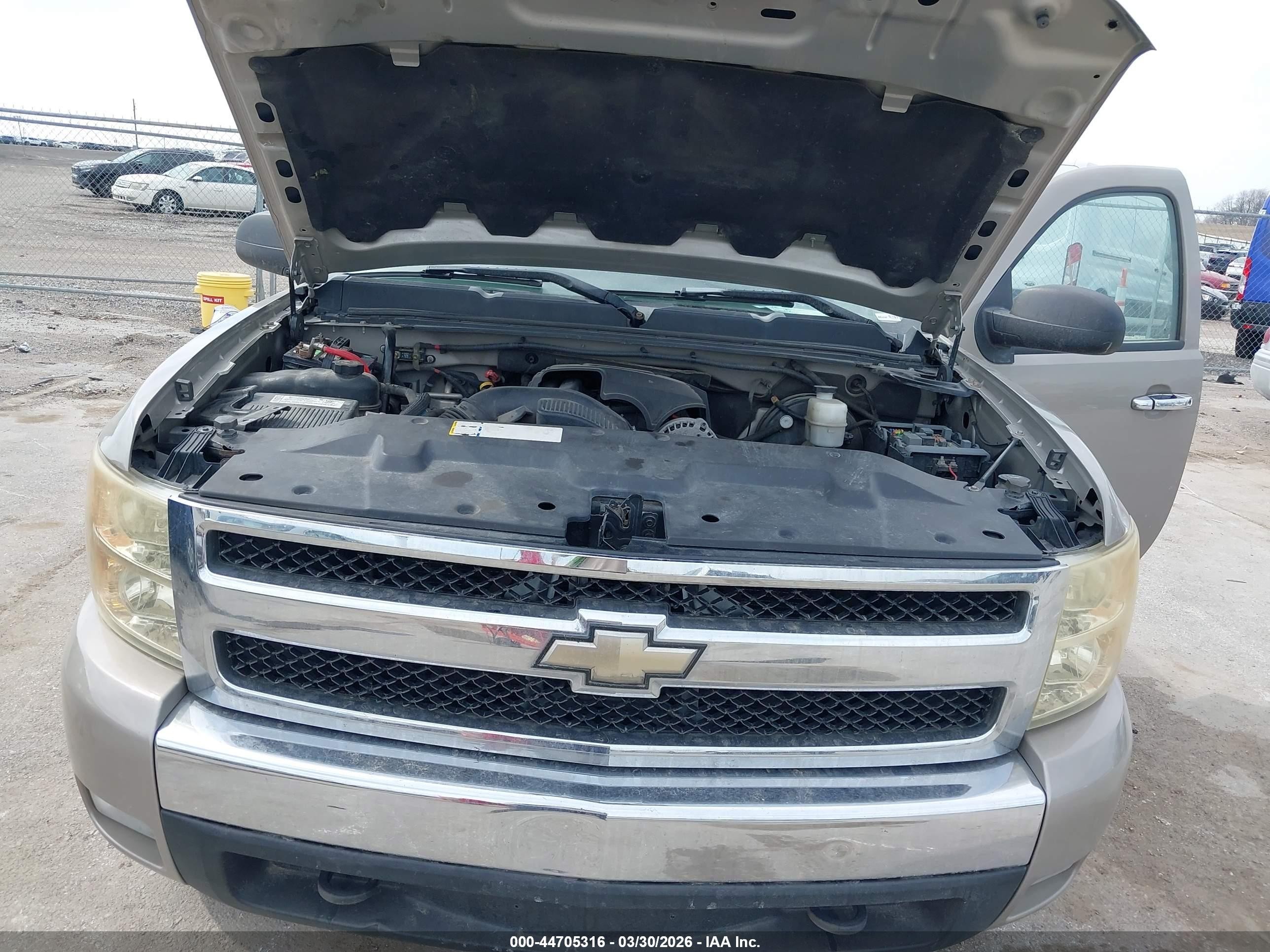 2007 Chevrolet Silverado 1500 Lt1 Бежевый vin: 1GCEK19047Z563583