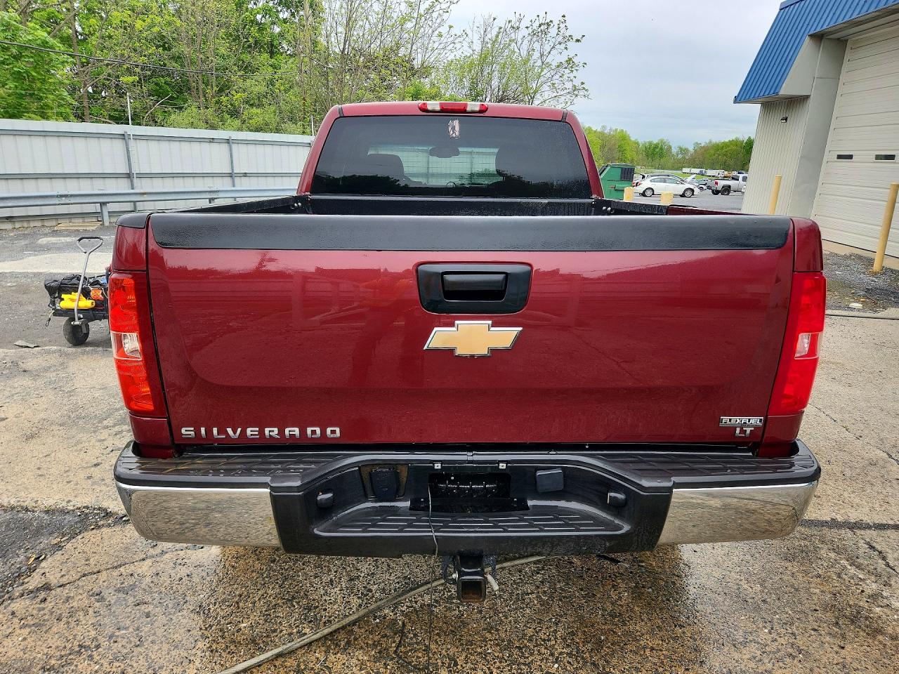 2008 Chevrolet Silverado K1500 Maroon vin: 1GCEK19048E180400