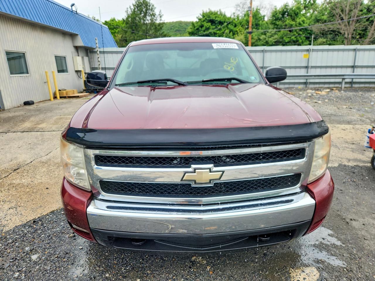 2008 Chevrolet Silverado K1500 Maroon vin: 1GCEK19048E180400