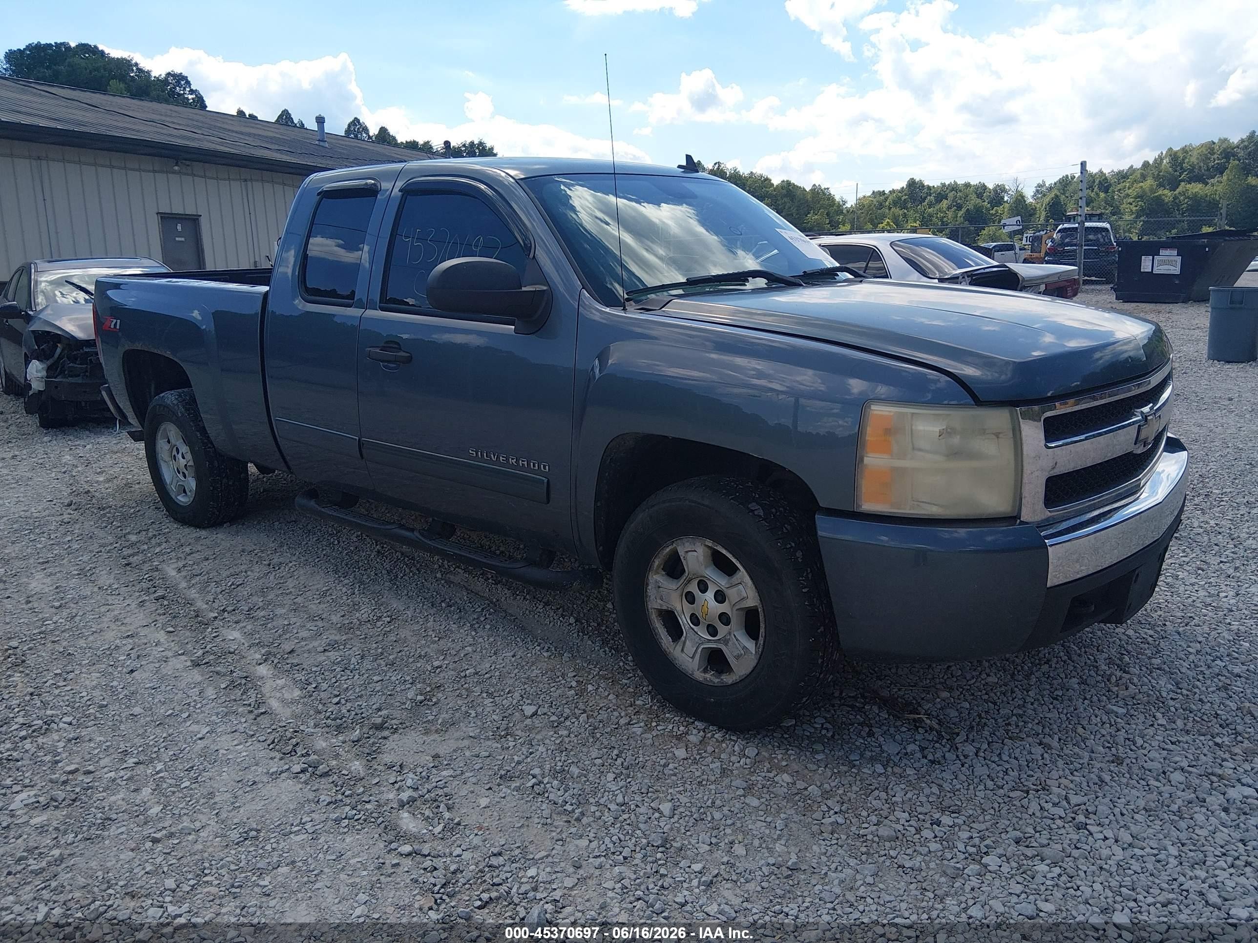 2008 Chevrolet Silverado 1500 Lt1 Blue vin: 1GCEK19048Z314802