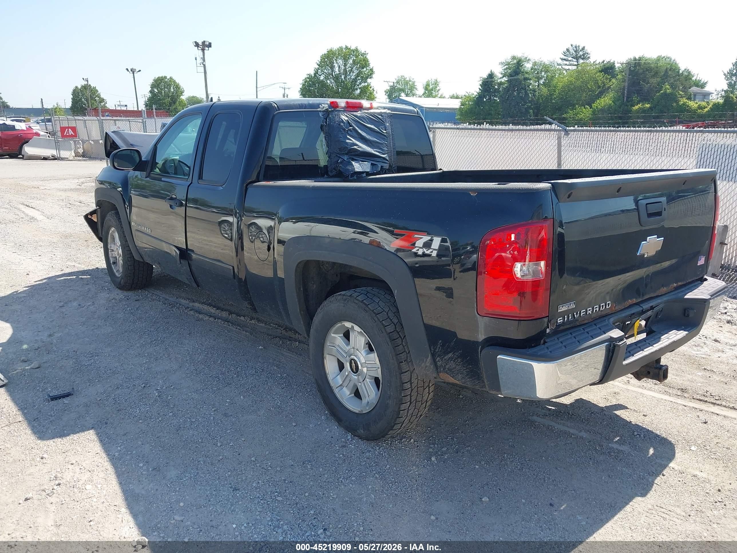 2008 Chevrolet Silverado 1500 Lt2 Black vin: 1GCEK19058Z139461