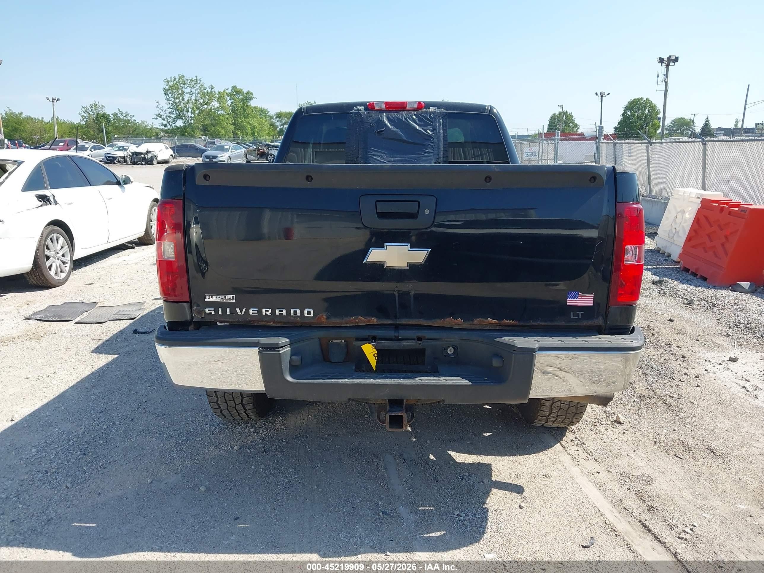 2008 Chevrolet Silverado 1500 Lt2 Black vin: 1GCEK19058Z139461