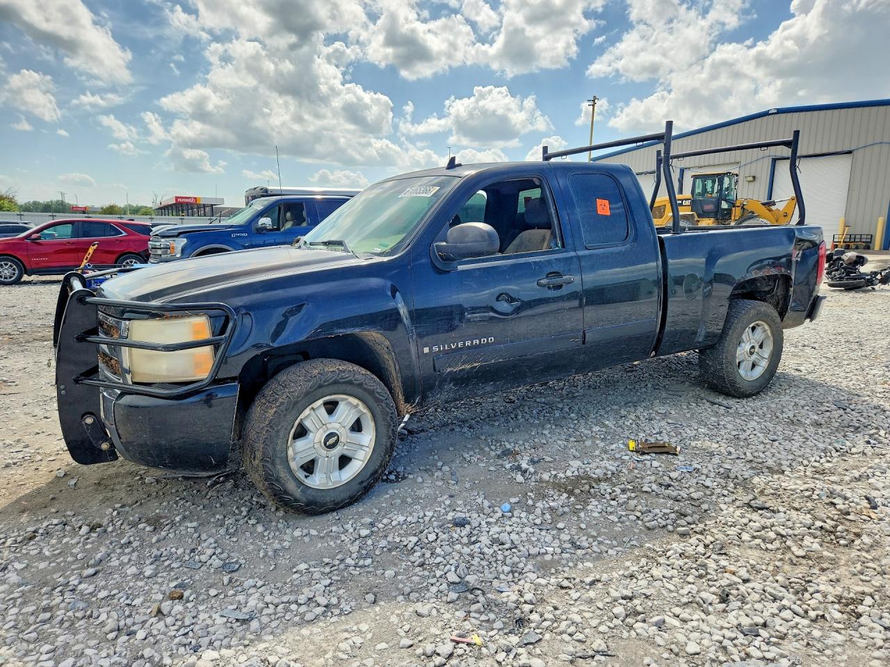 2008 Chevrolet Silverado K1500 Black vin: 1GCEK19058Z211095
