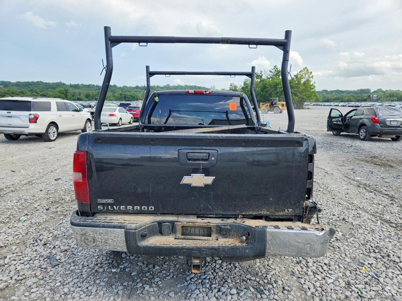 2008 Chevrolet Silverado K1500 Black vin: 1GCEK19058Z211095