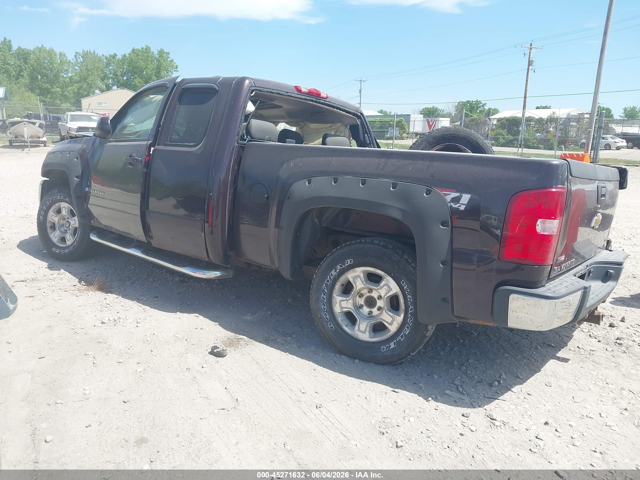 2008 Chevrolet Silverado 1500 Ltz Burgundy vin: 1GCEK19058Z267022