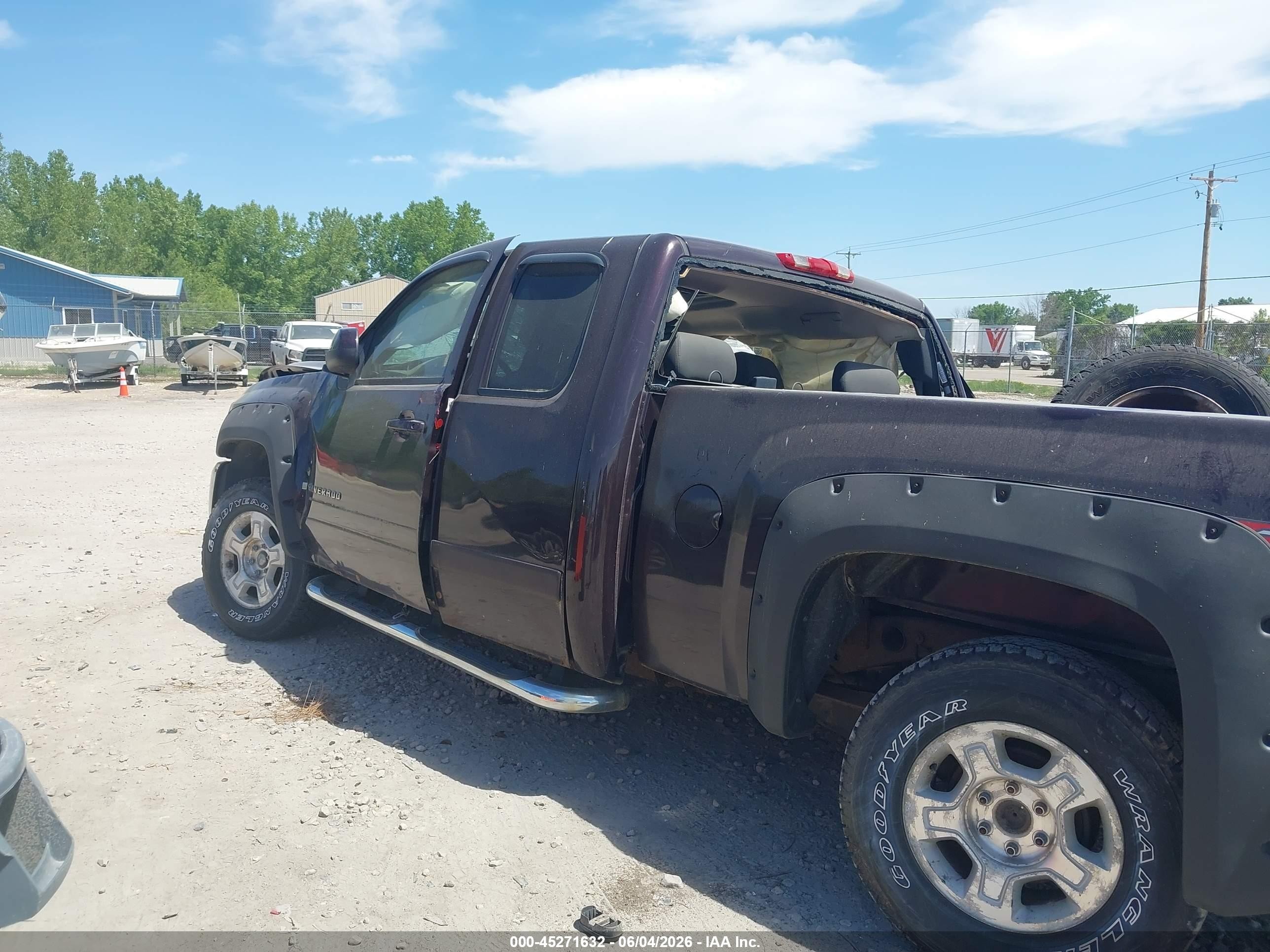 2008 Chevrolet Silverado 1500 Ltz Burgundy vin: 1GCEK19058Z267022