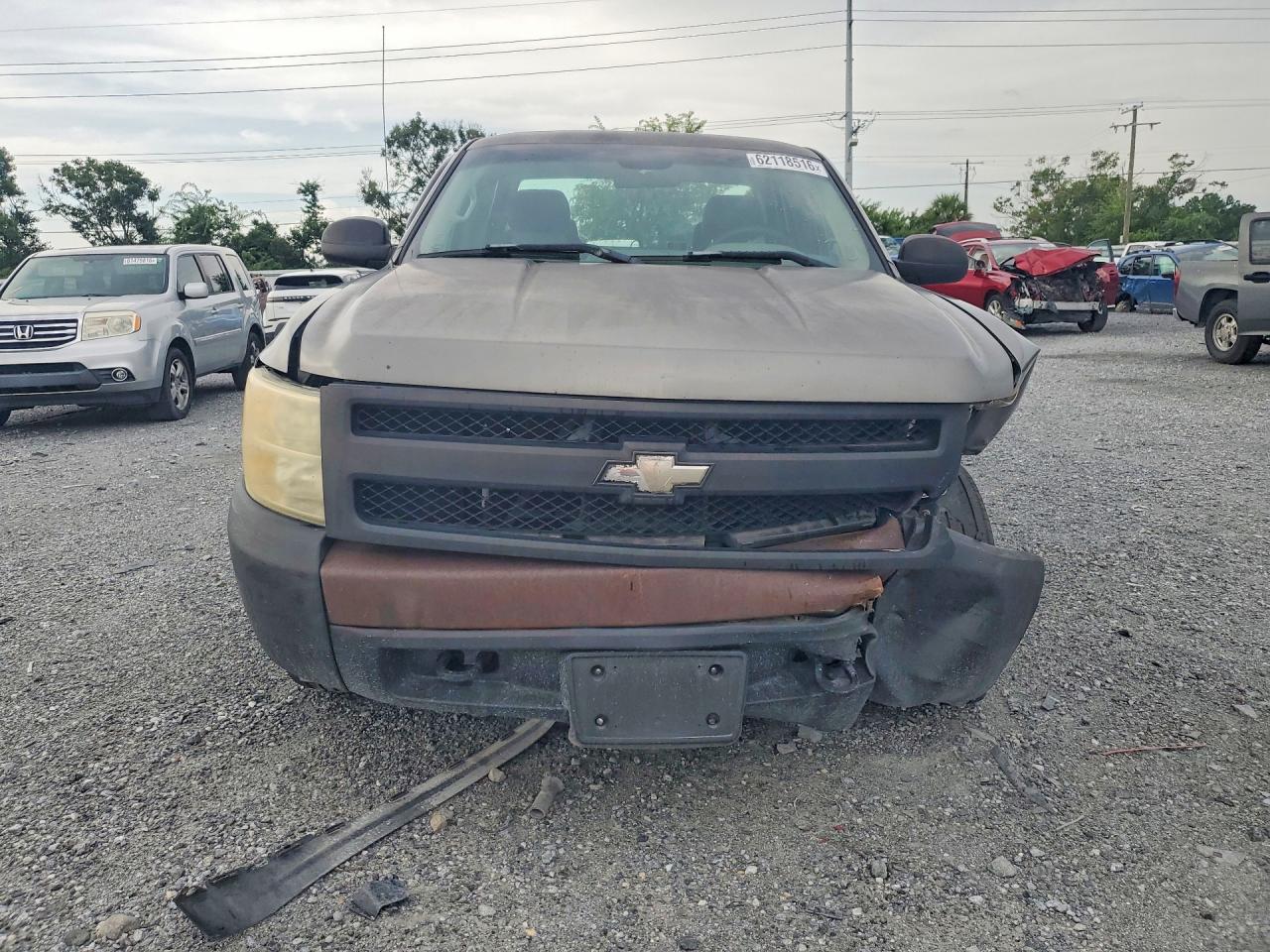 2008 Chevrolet Silverado K1500 Gray vin: 1GCEK19058Z271412