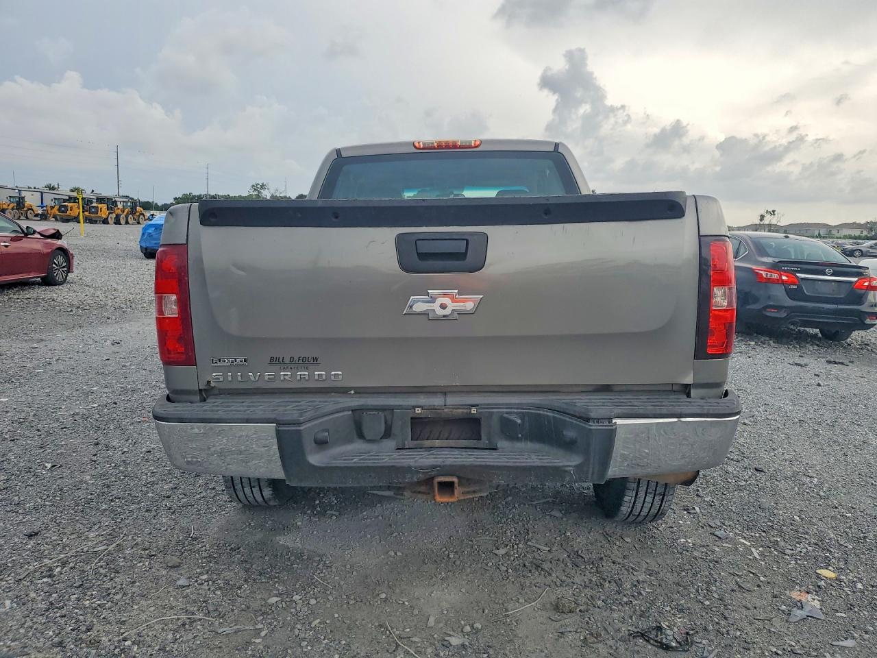 2008 Chevrolet Silverado K1500 Gray vin: 1GCEK19058Z271412