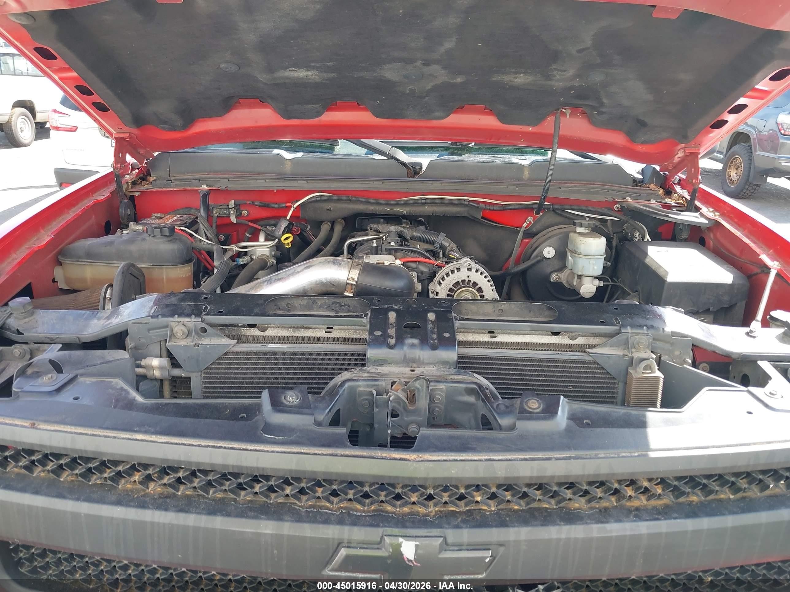 2008 Chevrolet Silverado 1500 Ltz Red vin: 1GCEK19068Z129473