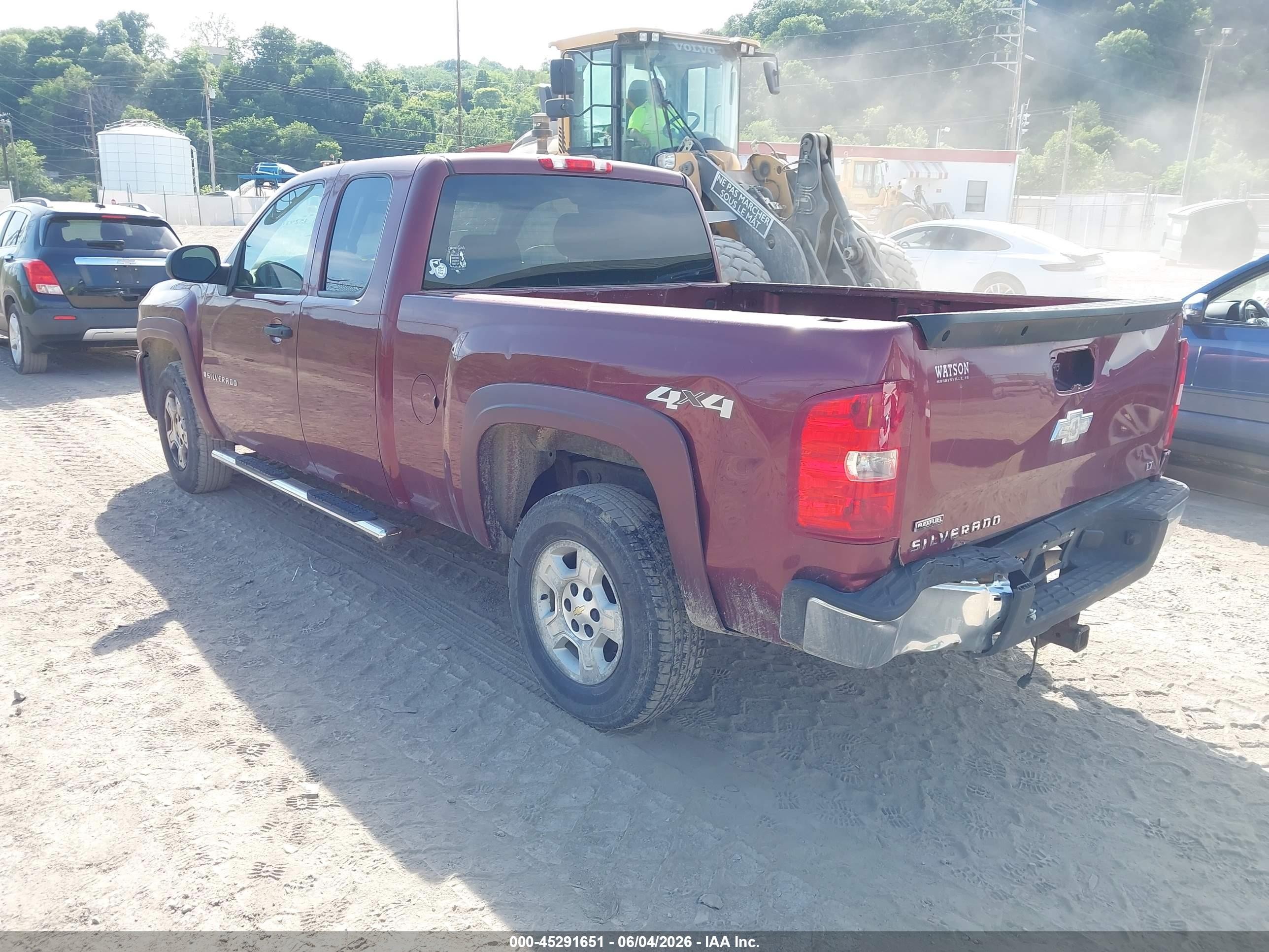 2008 Chevrolet Silverado 1500 Lt1 Красный vin: 1GCEK19078Z113833