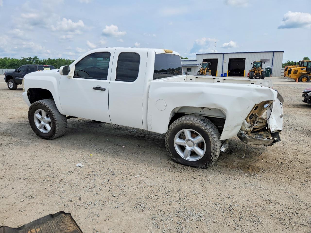 2009 Chevrolet Silverado K1500 Белый vin: 1GCEK19079Z216123