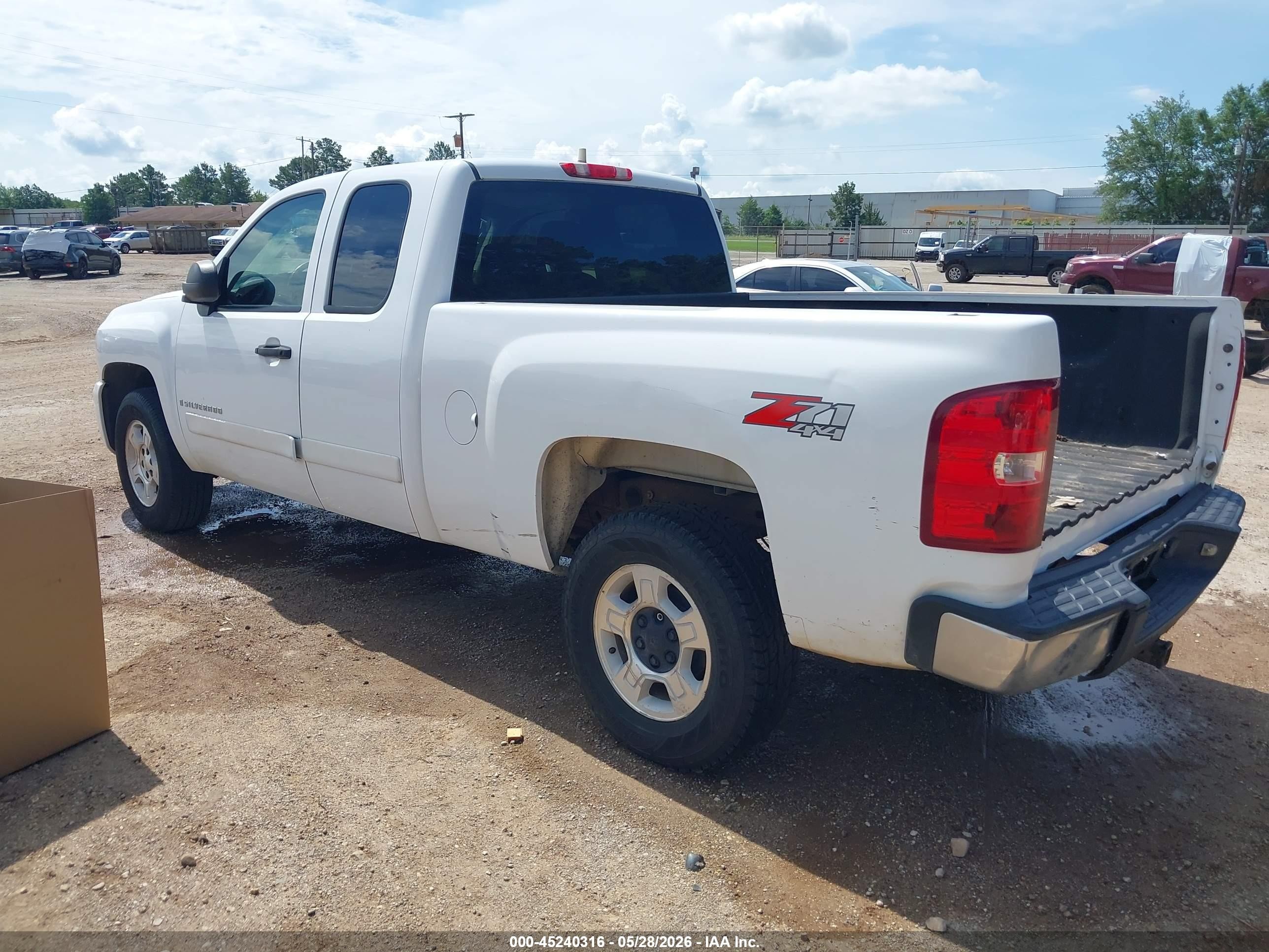 2008 Chevrolet Silverado 1500 Lt1 White vin: 1GCEK19088Z138871