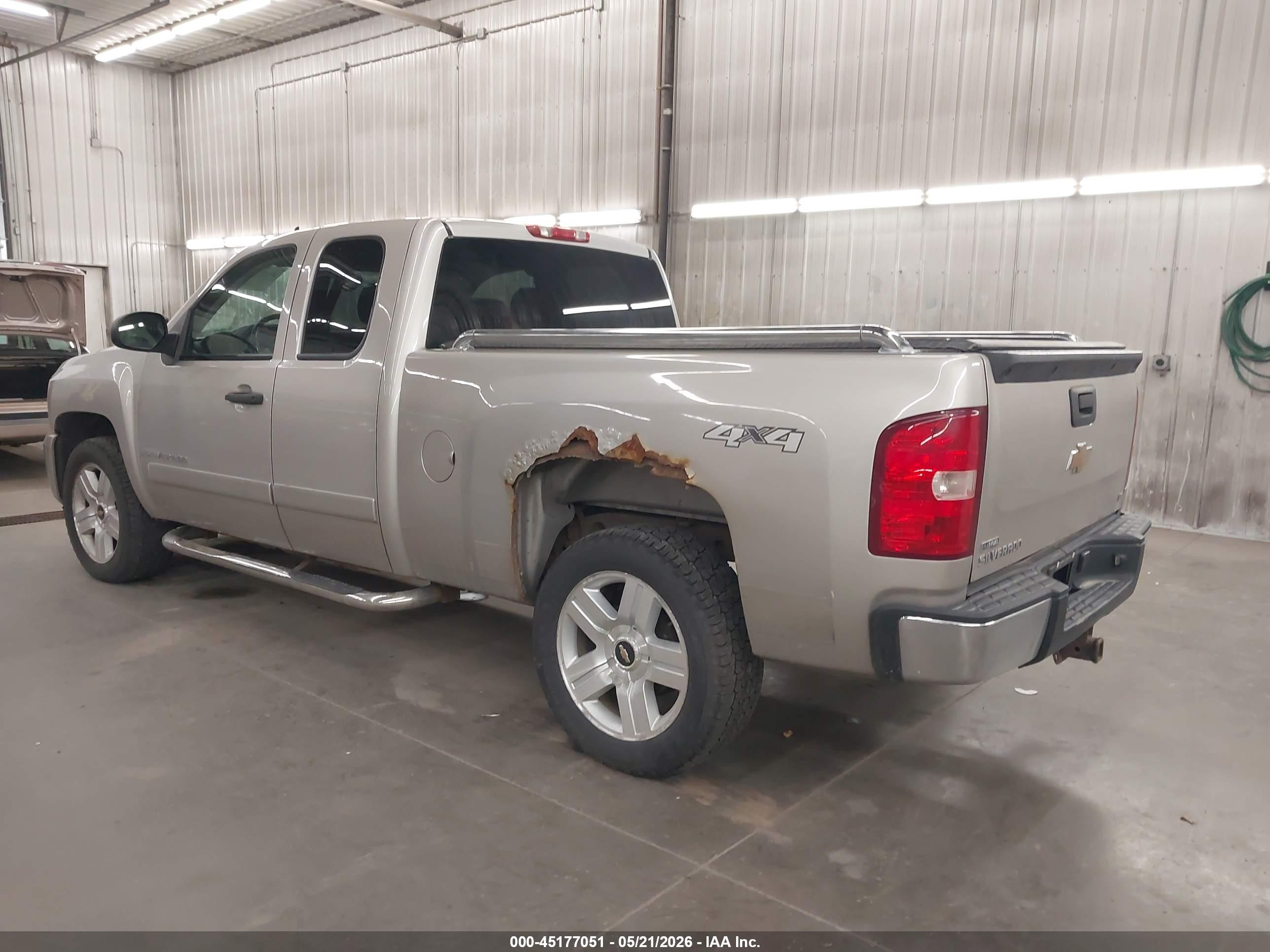 2008 Chevrolet Silverado 1500 Lt1 Gray vin: 1GCEK19088Z263885