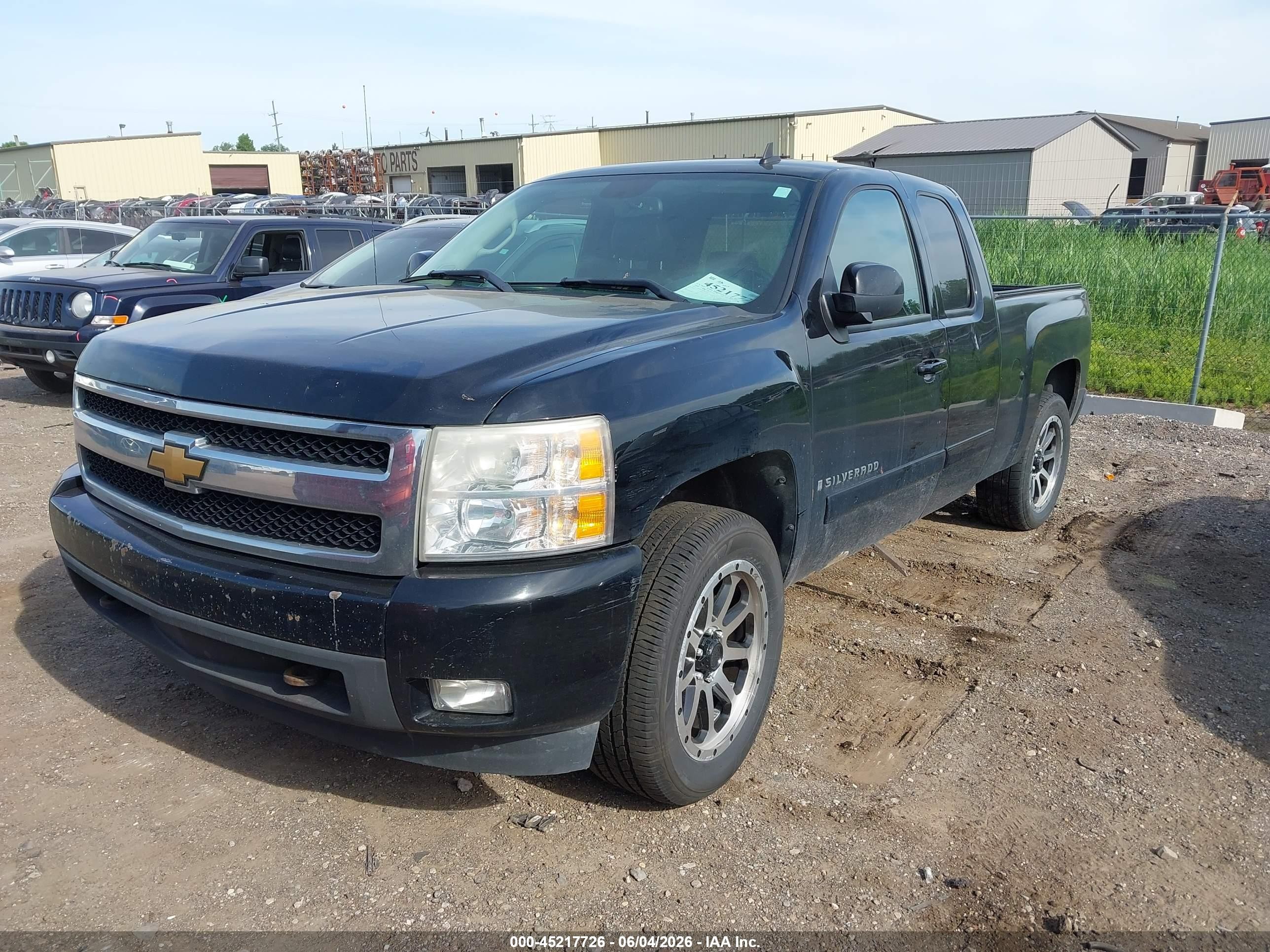 2008 Chevrolet Silverado 1500 Ltz Черный vin: 1GCEK19088Z284171