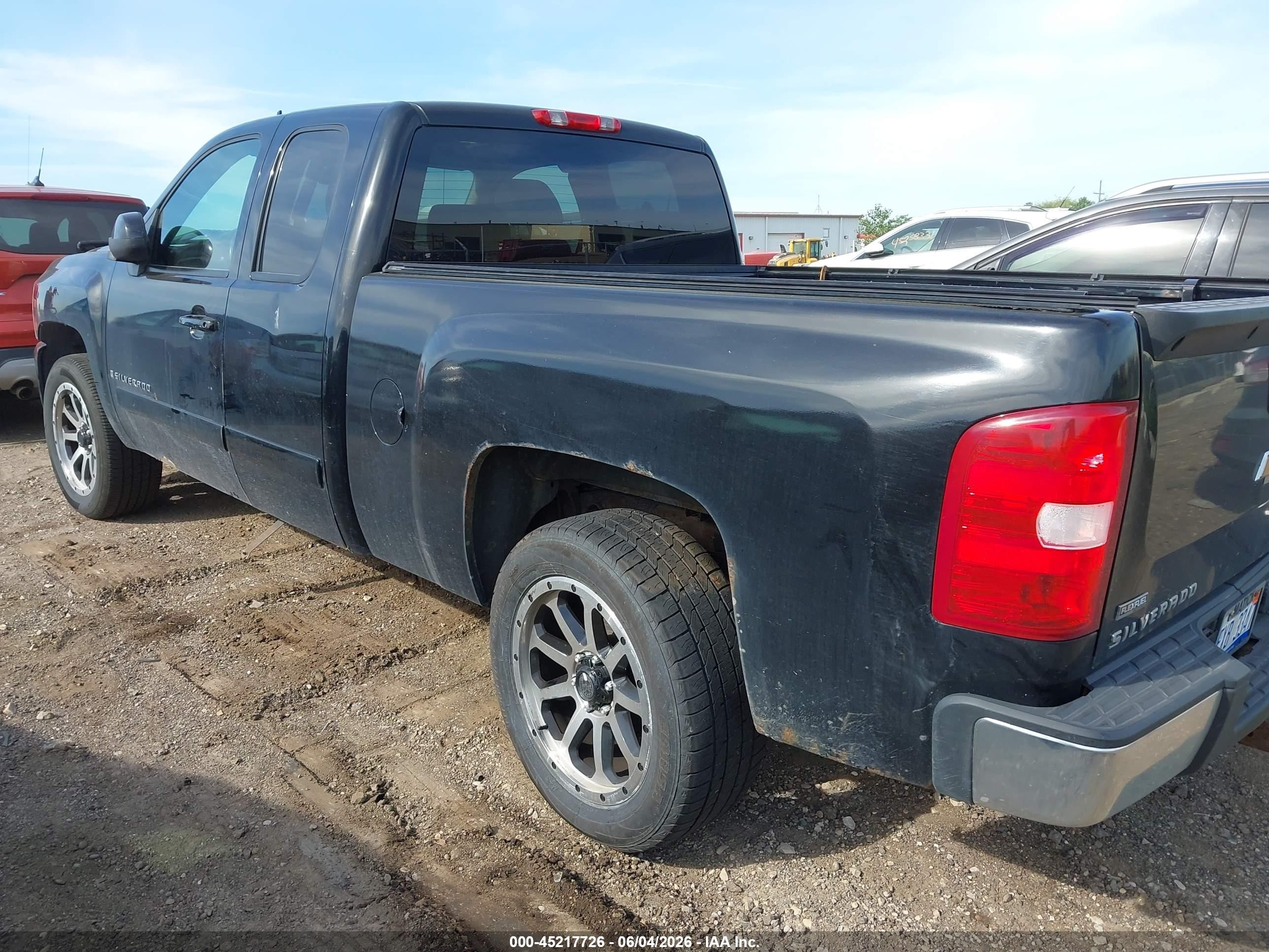 2008 Chevrolet Silverado 1500 Ltz Черный vin: 1GCEK19088Z284171