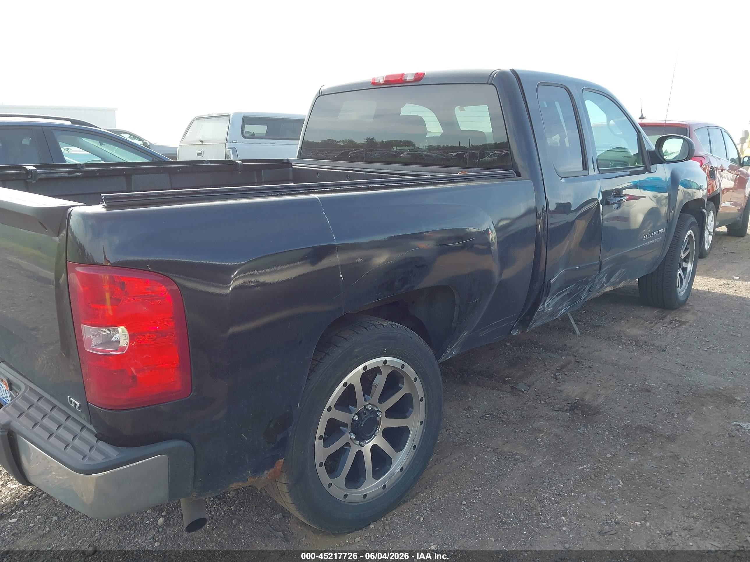 2008 Chevrolet Silverado 1500 Ltz Черный vin: 1GCEK19088Z284171