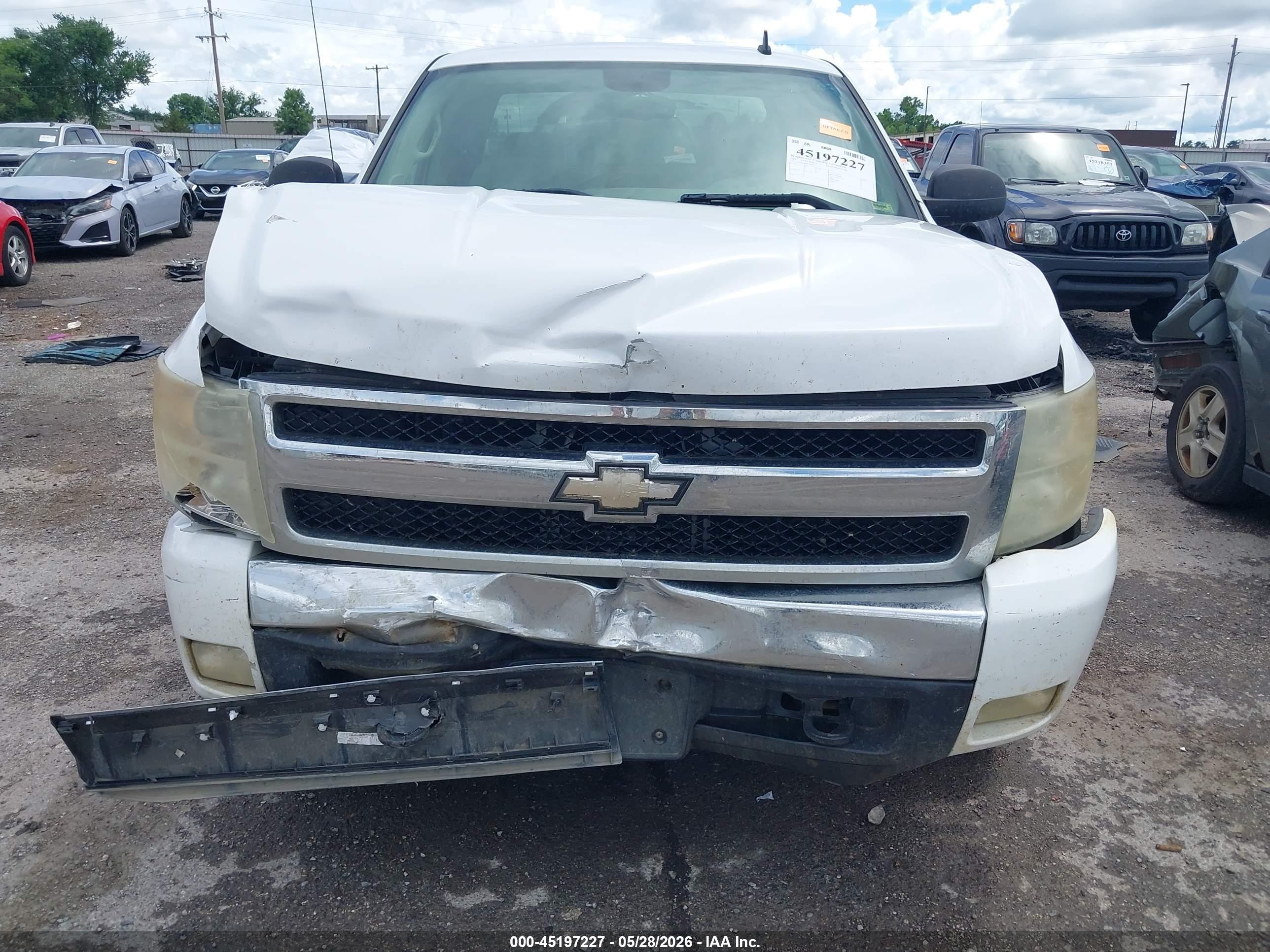2008 Chevrolet Silverado 1500 Lt1 White vin: 1GCEK19088Z306251